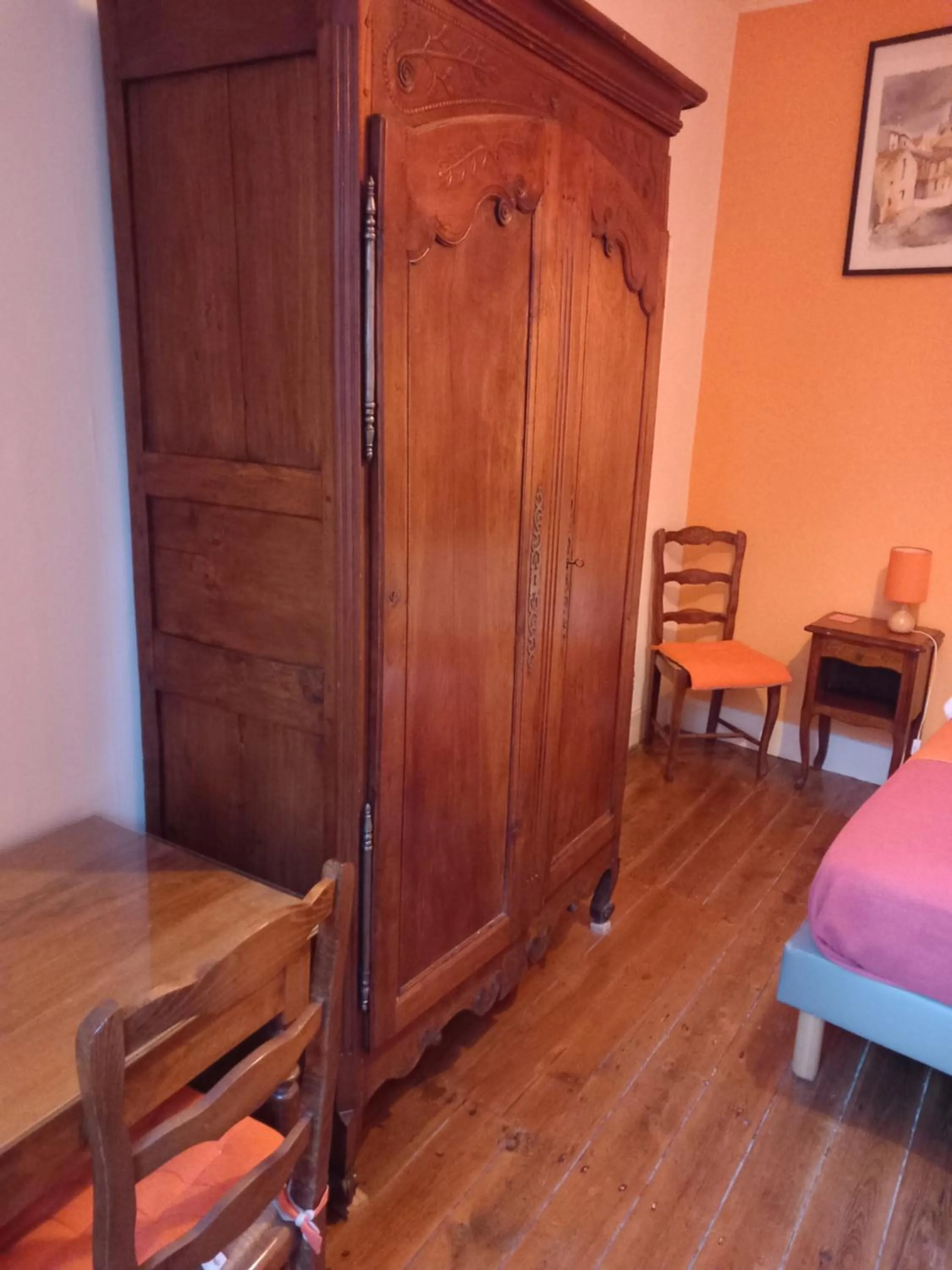 Photo of the whole room in Chambre d'Hôtes La Tour de Brazalem