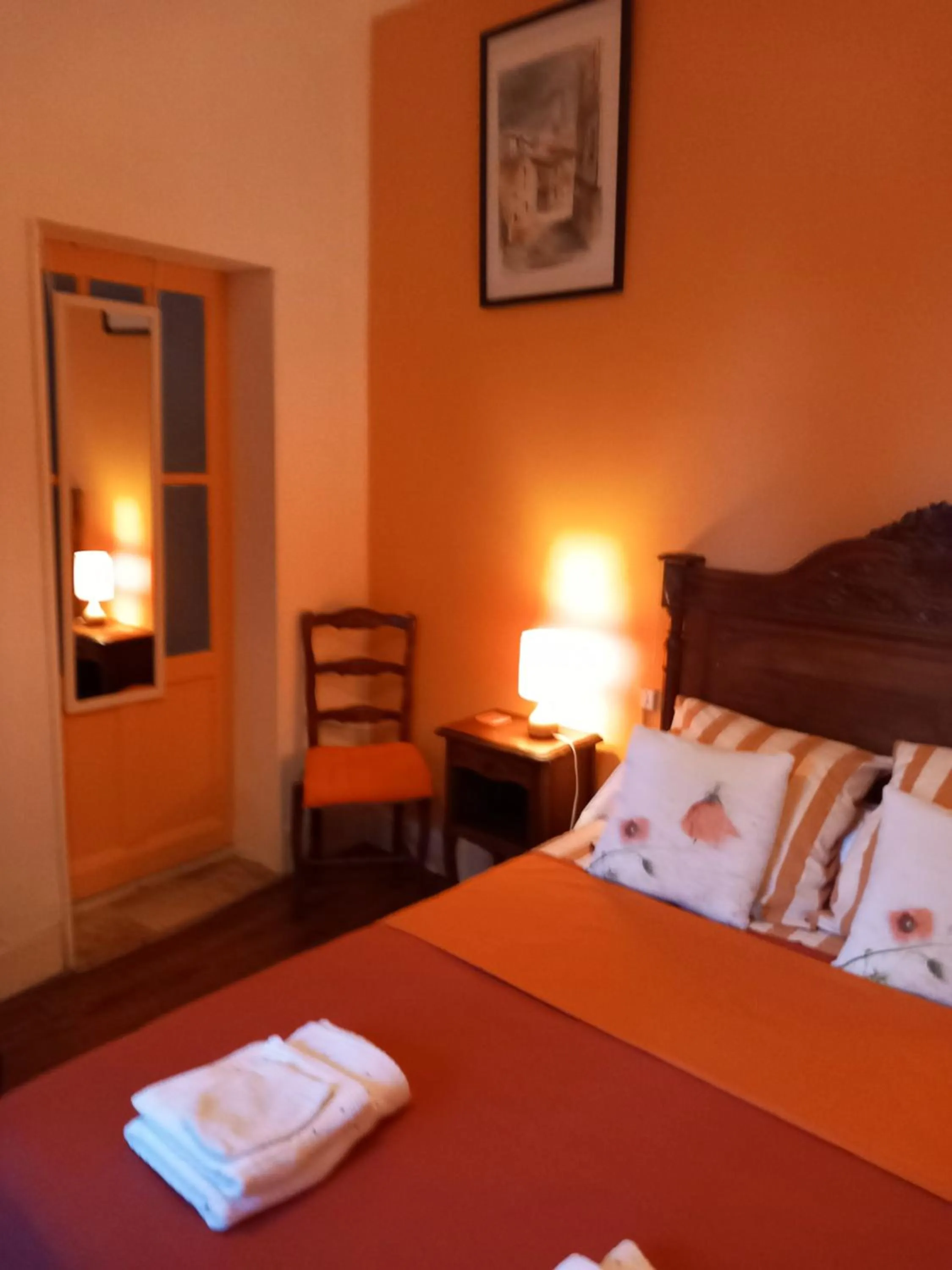 Photo of the whole room in Chambre d'Hôtes La Tour de Brazalem