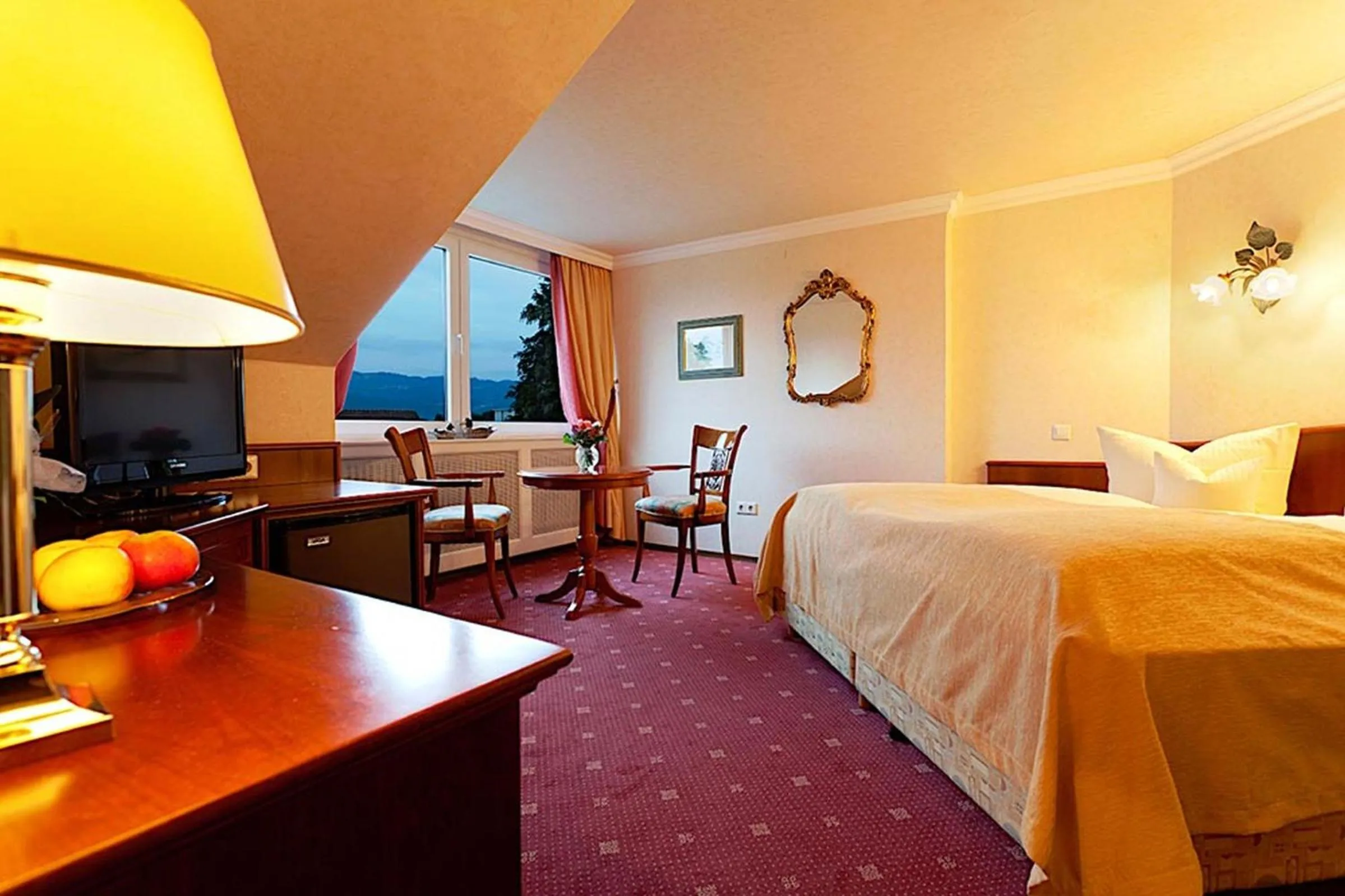 Photo of the whole room, Bed in Hotel Am Rehberg