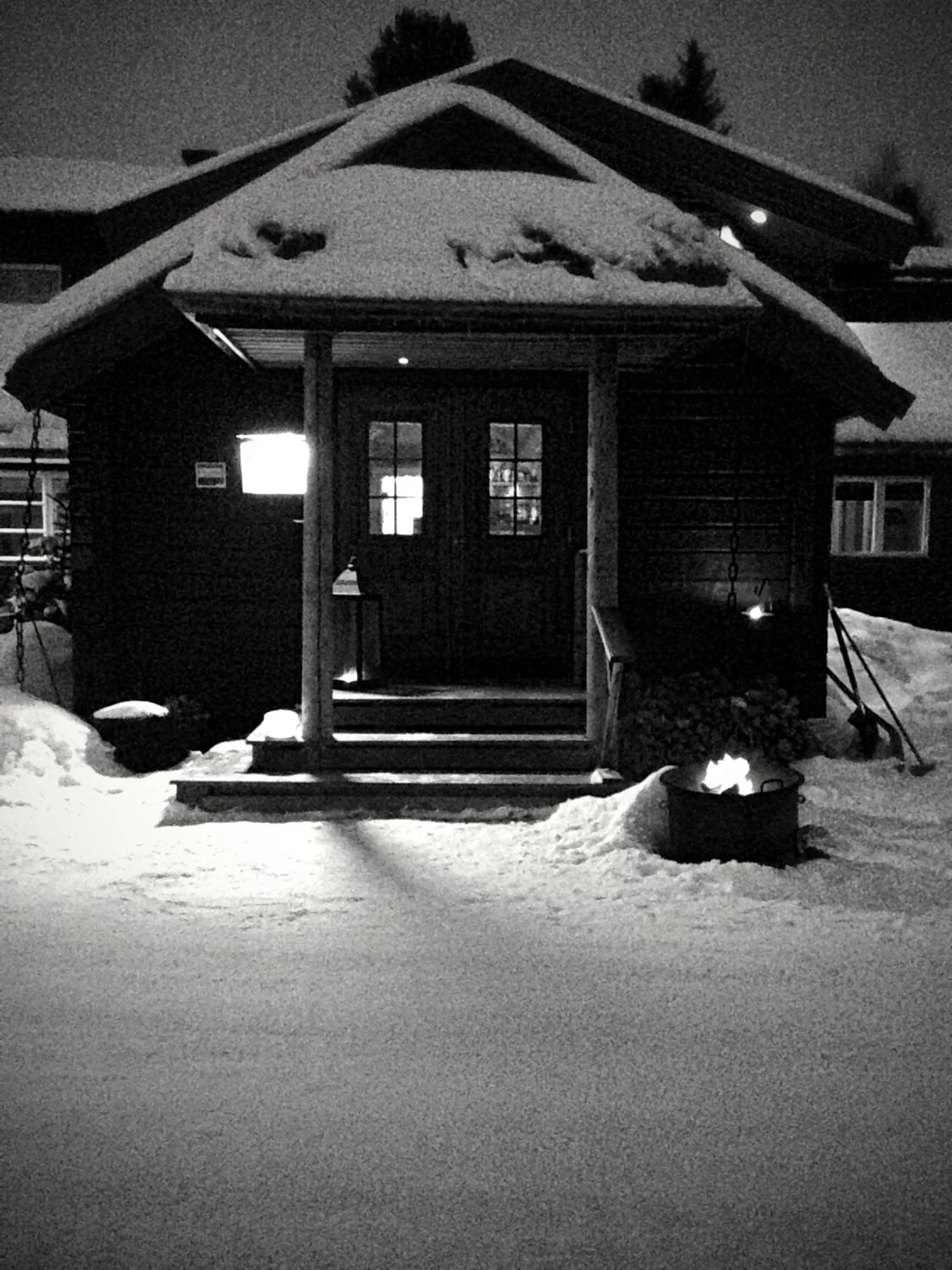 Winter in Skoogs Logi - Rum