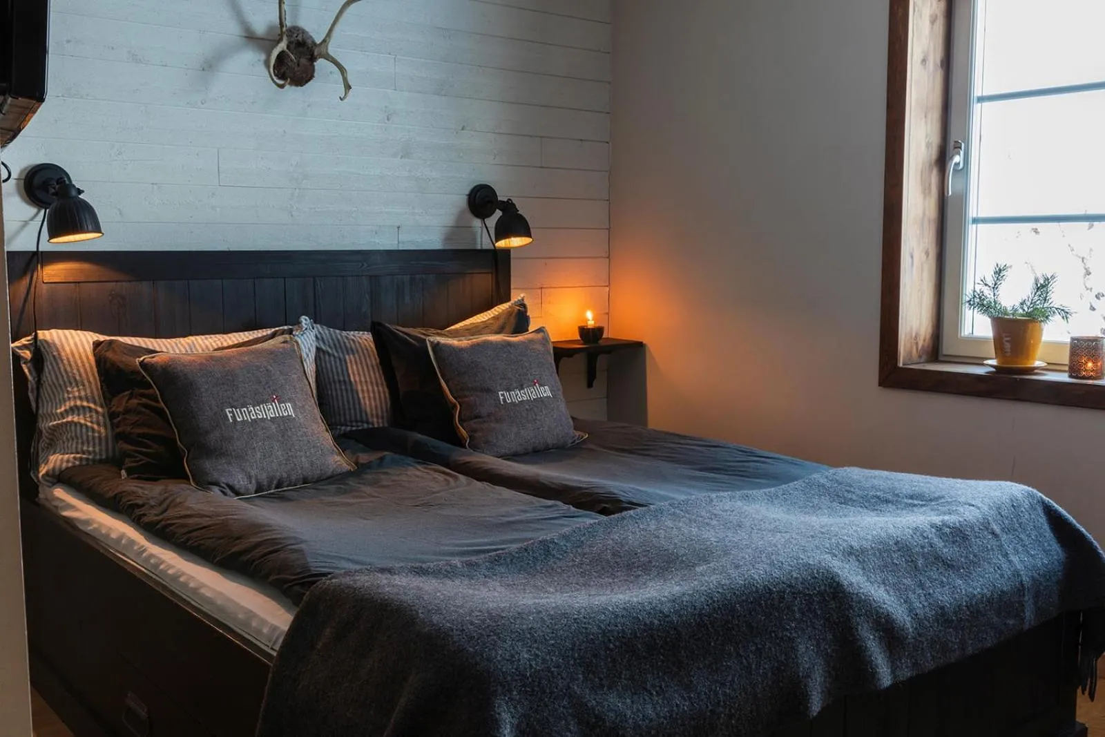 Bed in Skoogs Logi - Rum