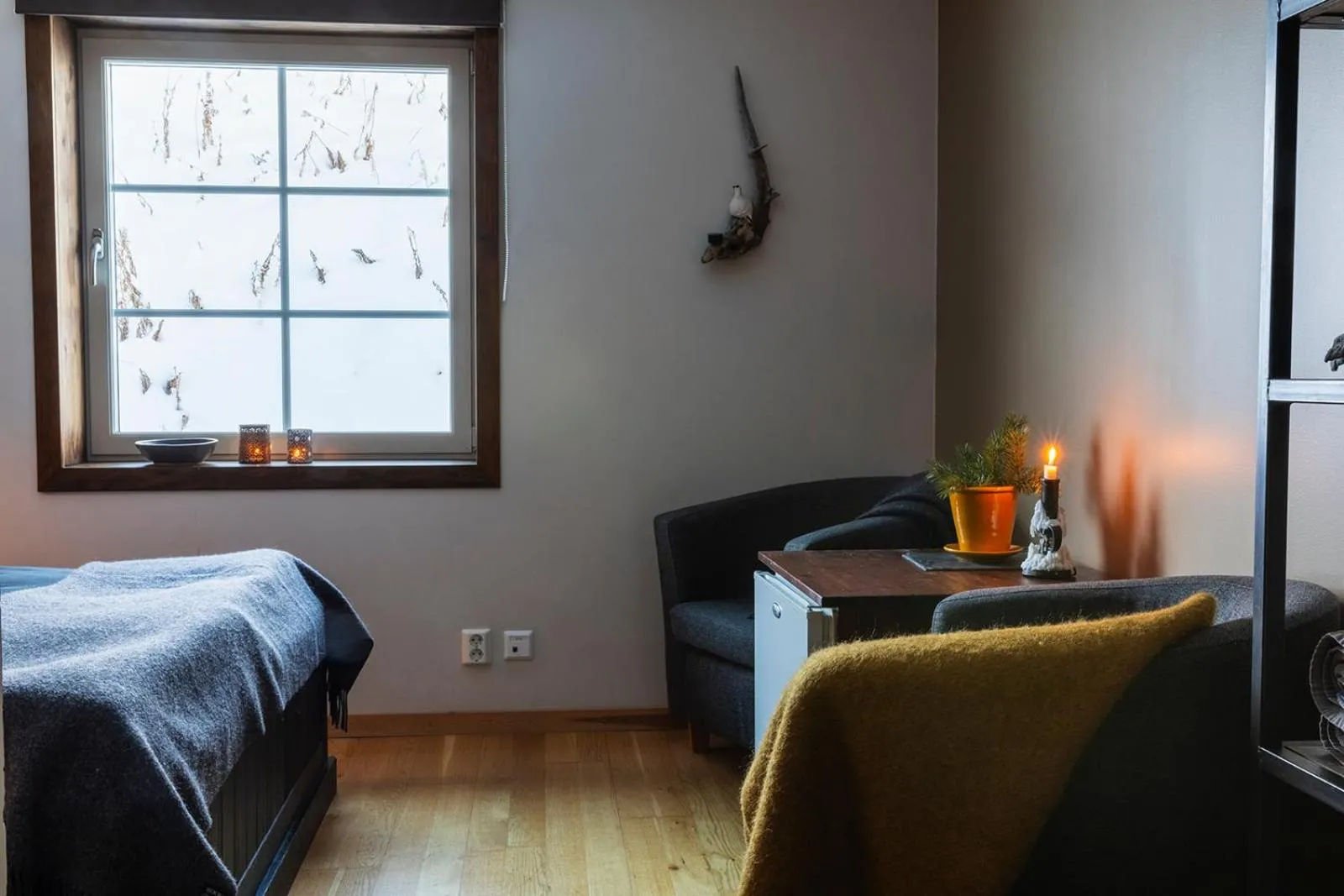 Bed in Skoogs Logi - Rum