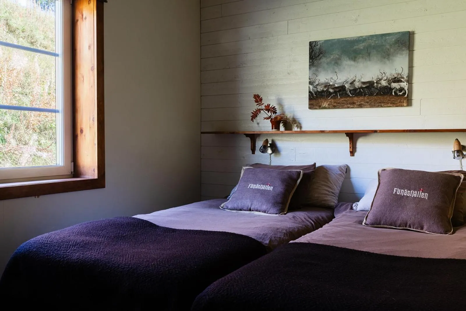 Bed in Skoogs Logi - Rum