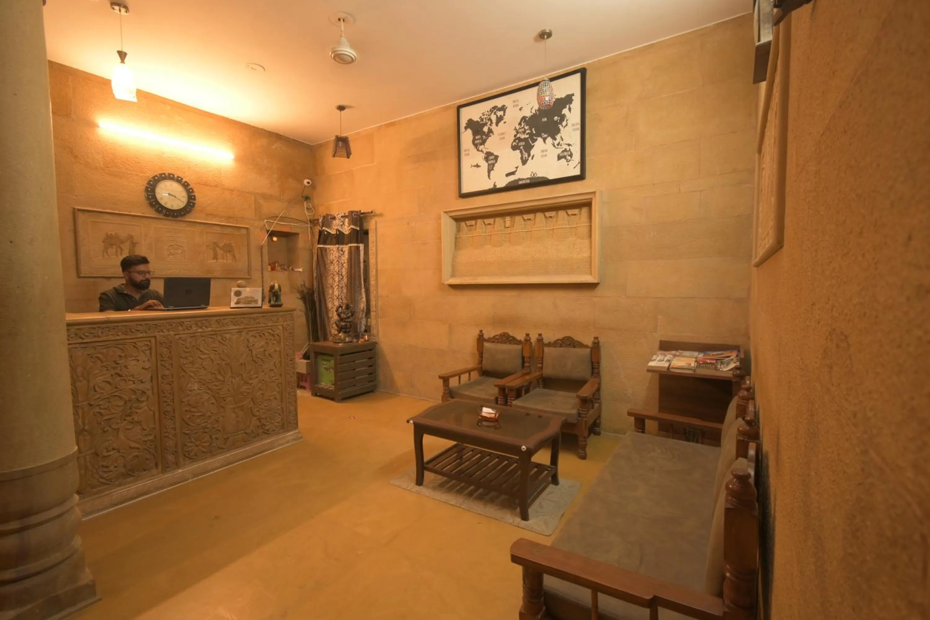 Lobby or reception, Lobby/Reception in Hotel Sanjay Villas