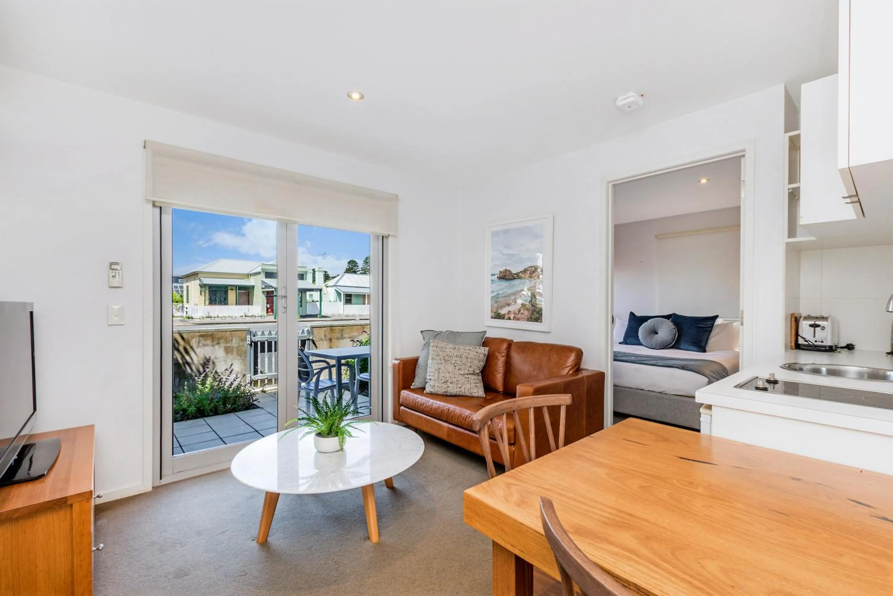 Living room in The Victoria Apartments