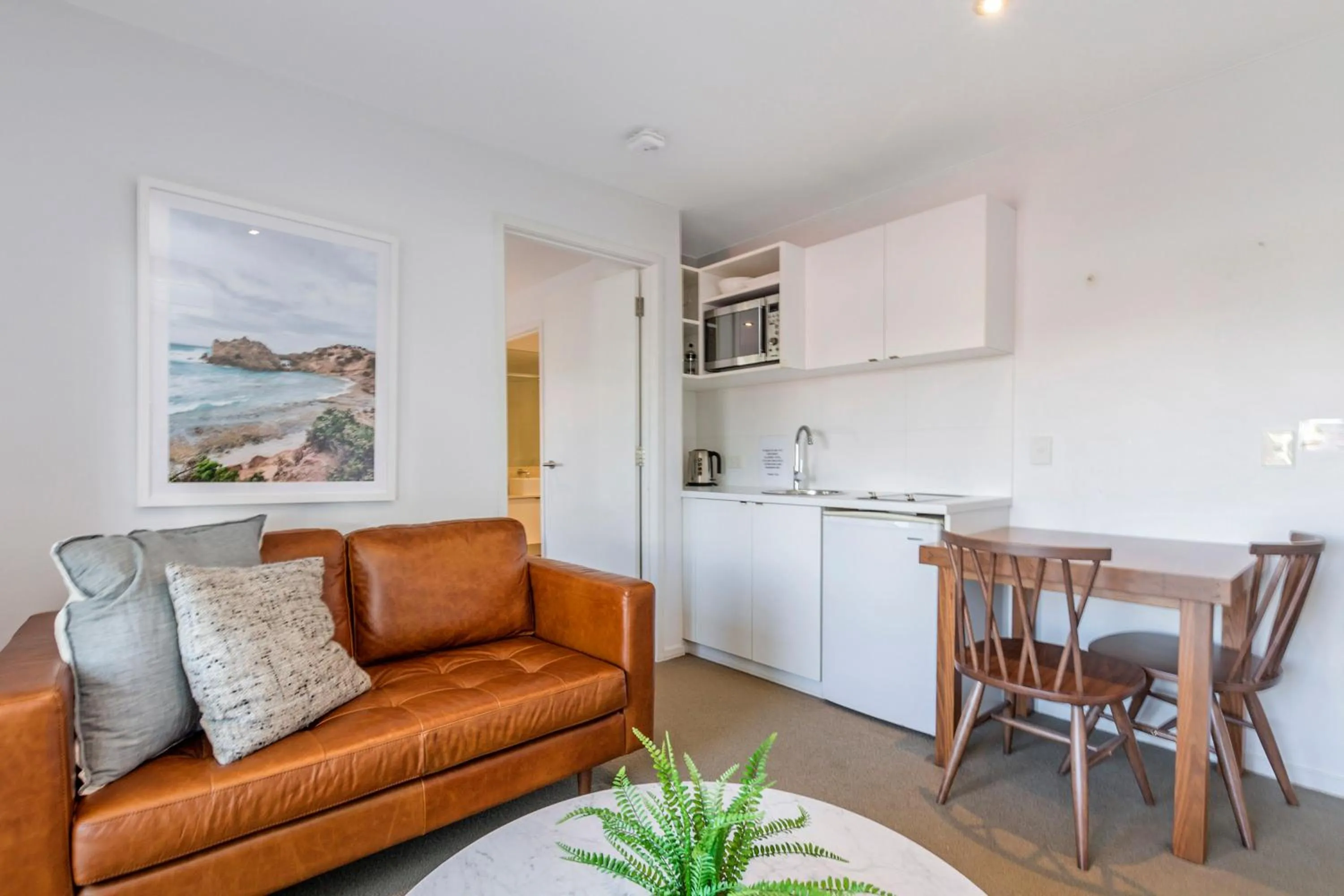 Living room in The Victoria Apartments