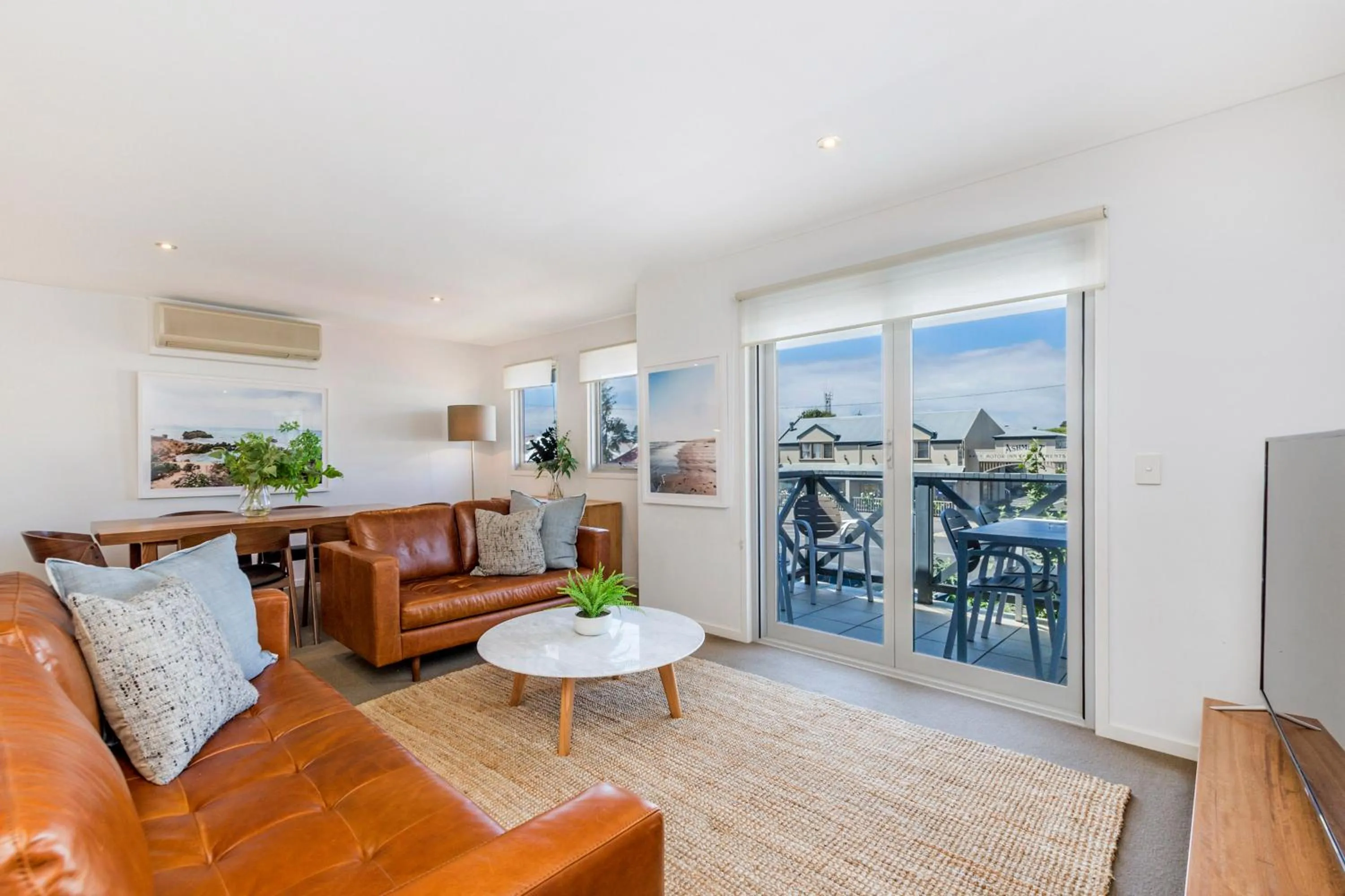 Living room in The Victoria Apartments