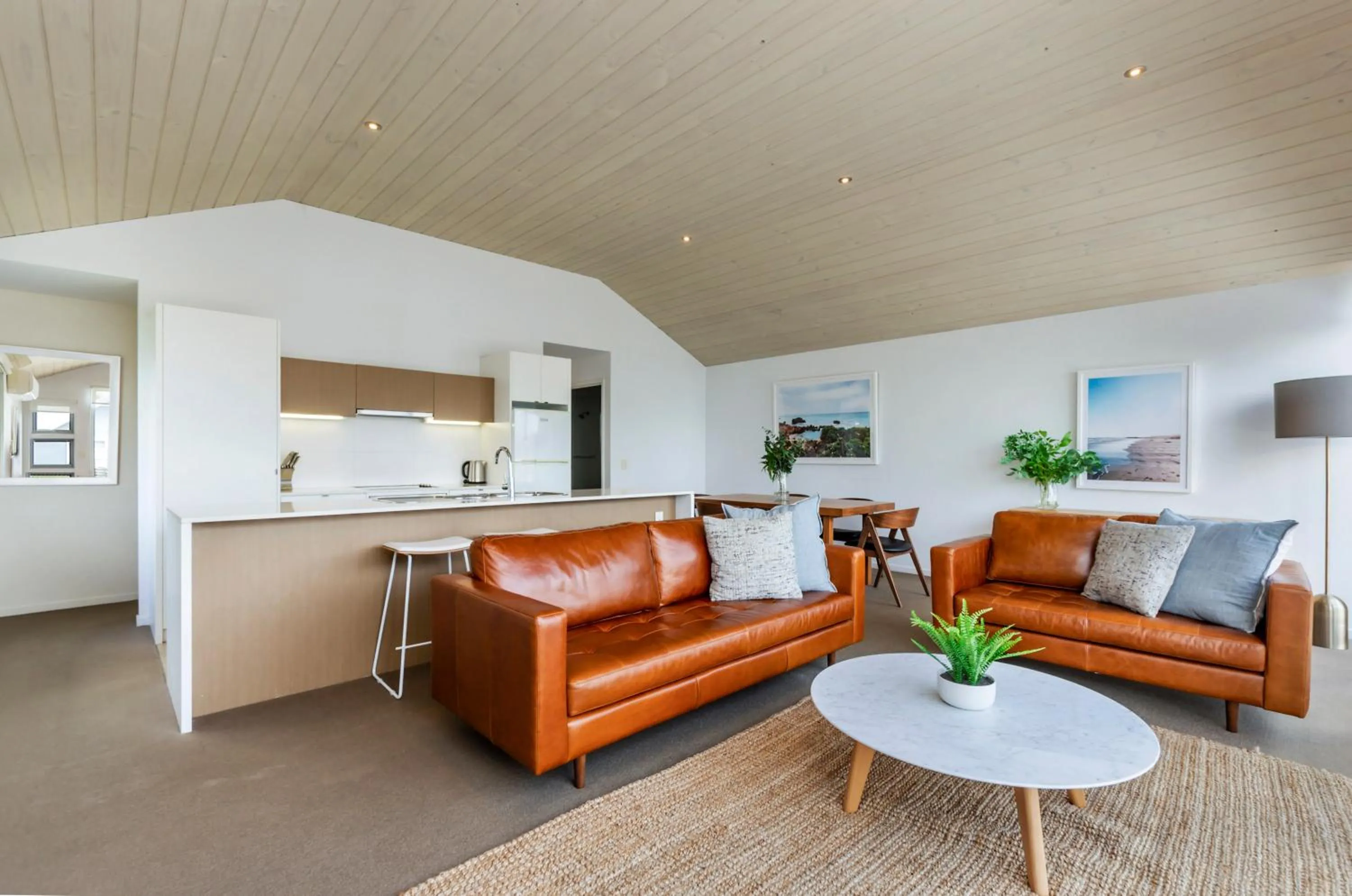 Living room in The Victoria Apartments