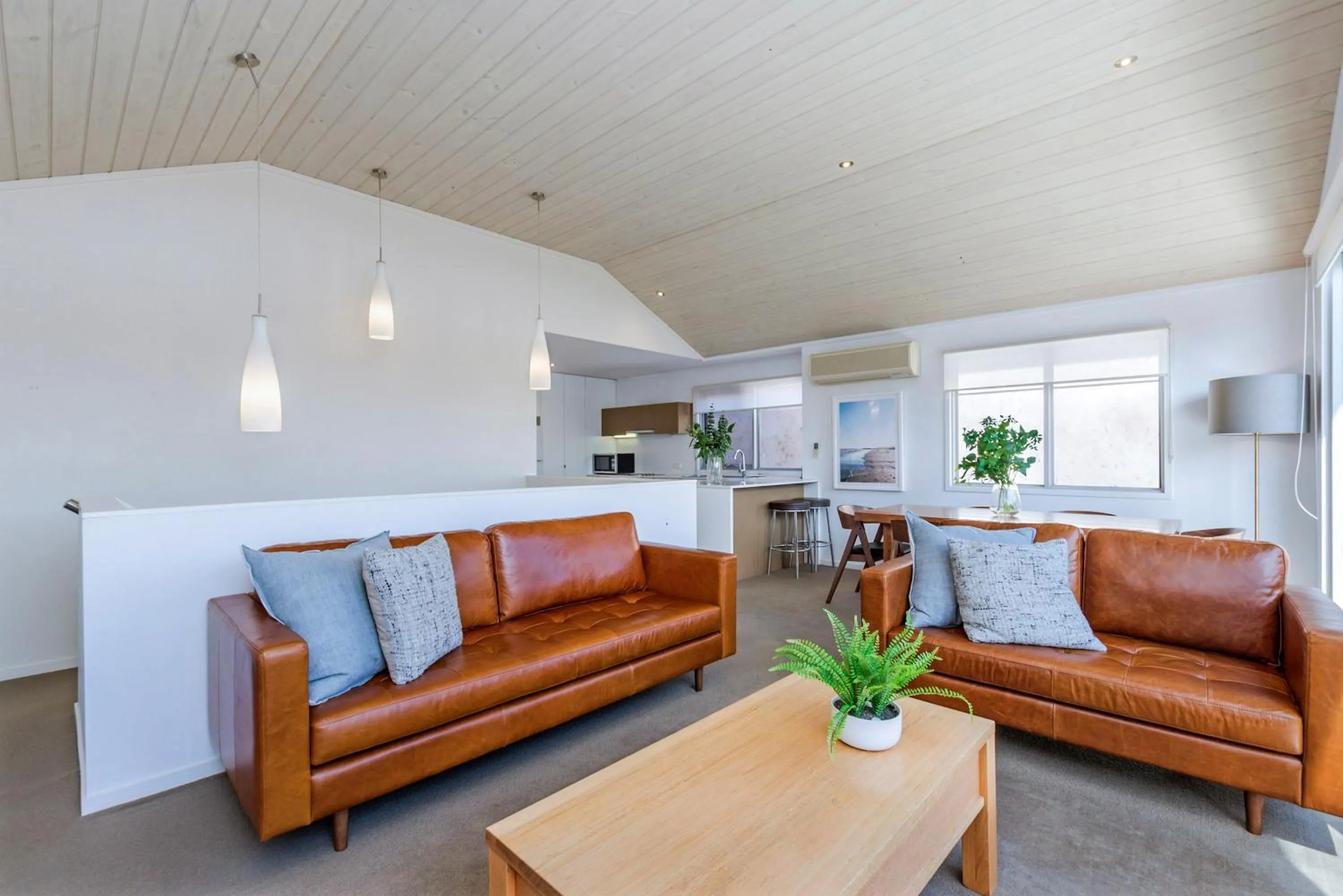 Living room in The Victoria Apartments