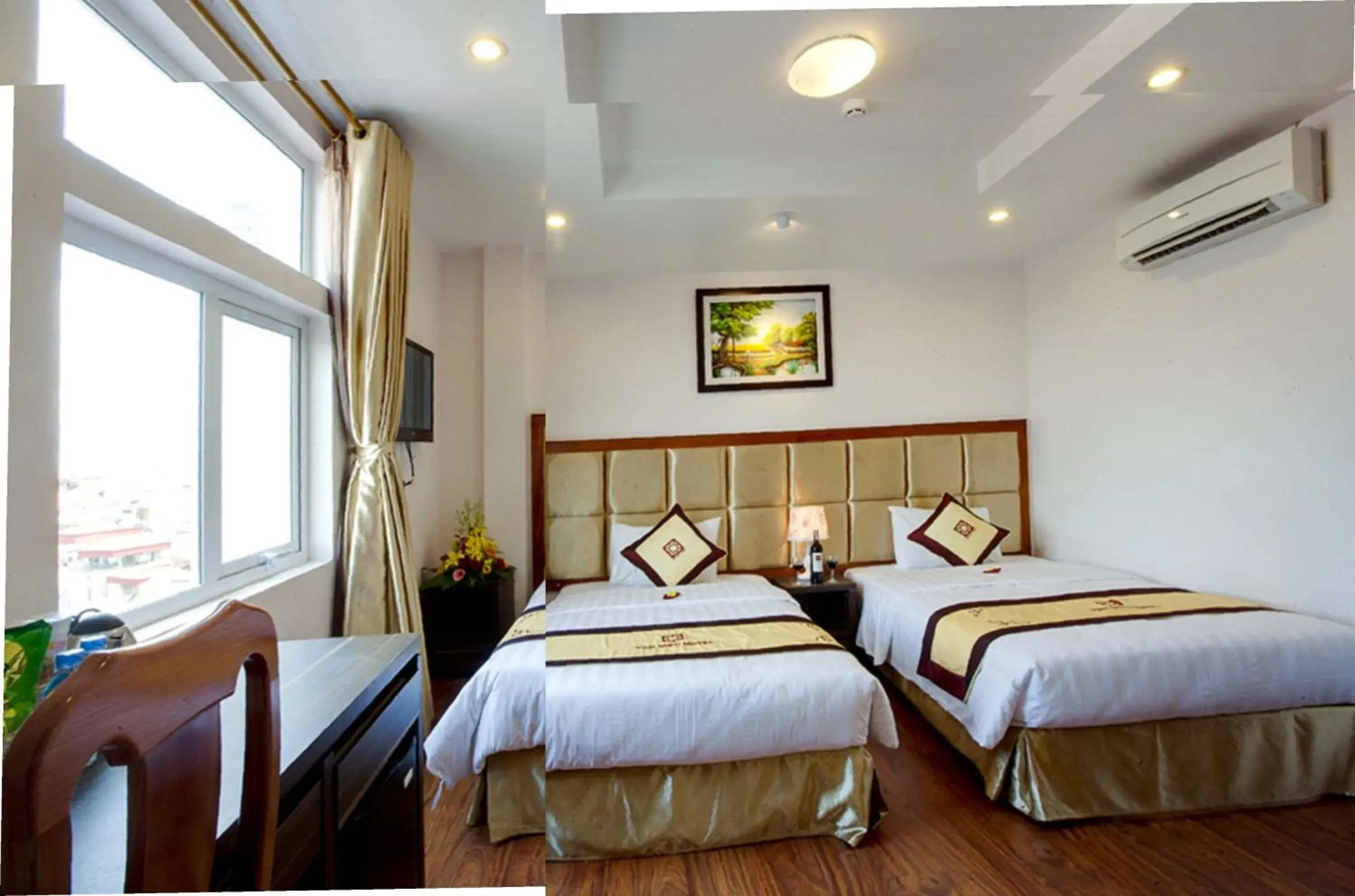 Photo of the whole room, Bed in Van Mieu 2 Hotel Photo of the whole room, Bed in Van Mieu 2 Hotel