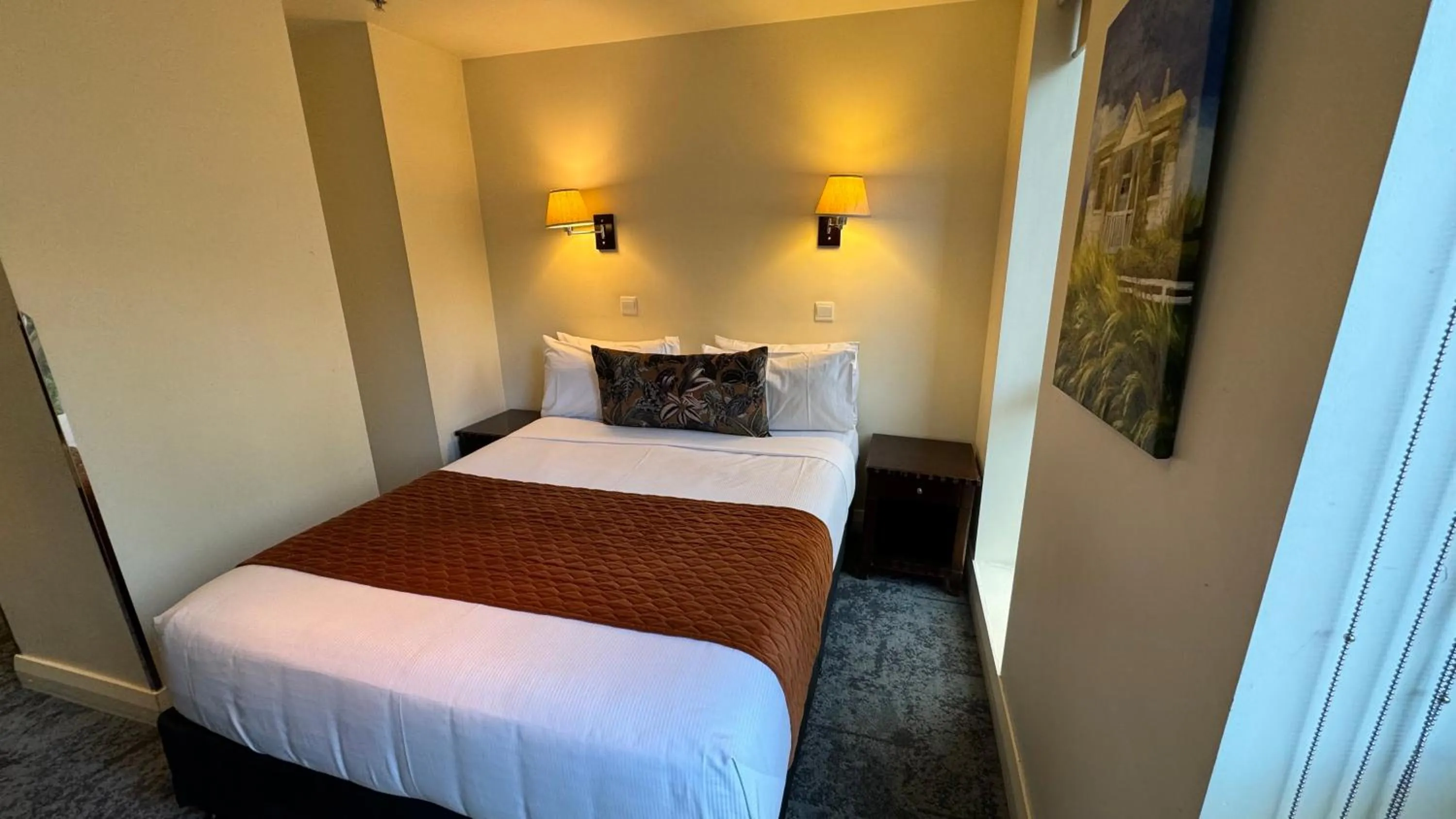 Bed in Trinity Hotel