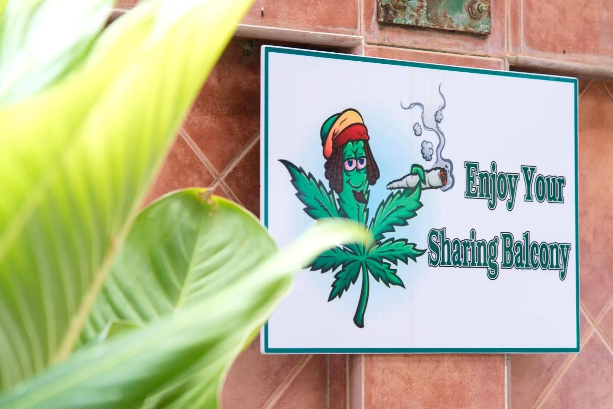 Text overlay in Hua Hin Loft