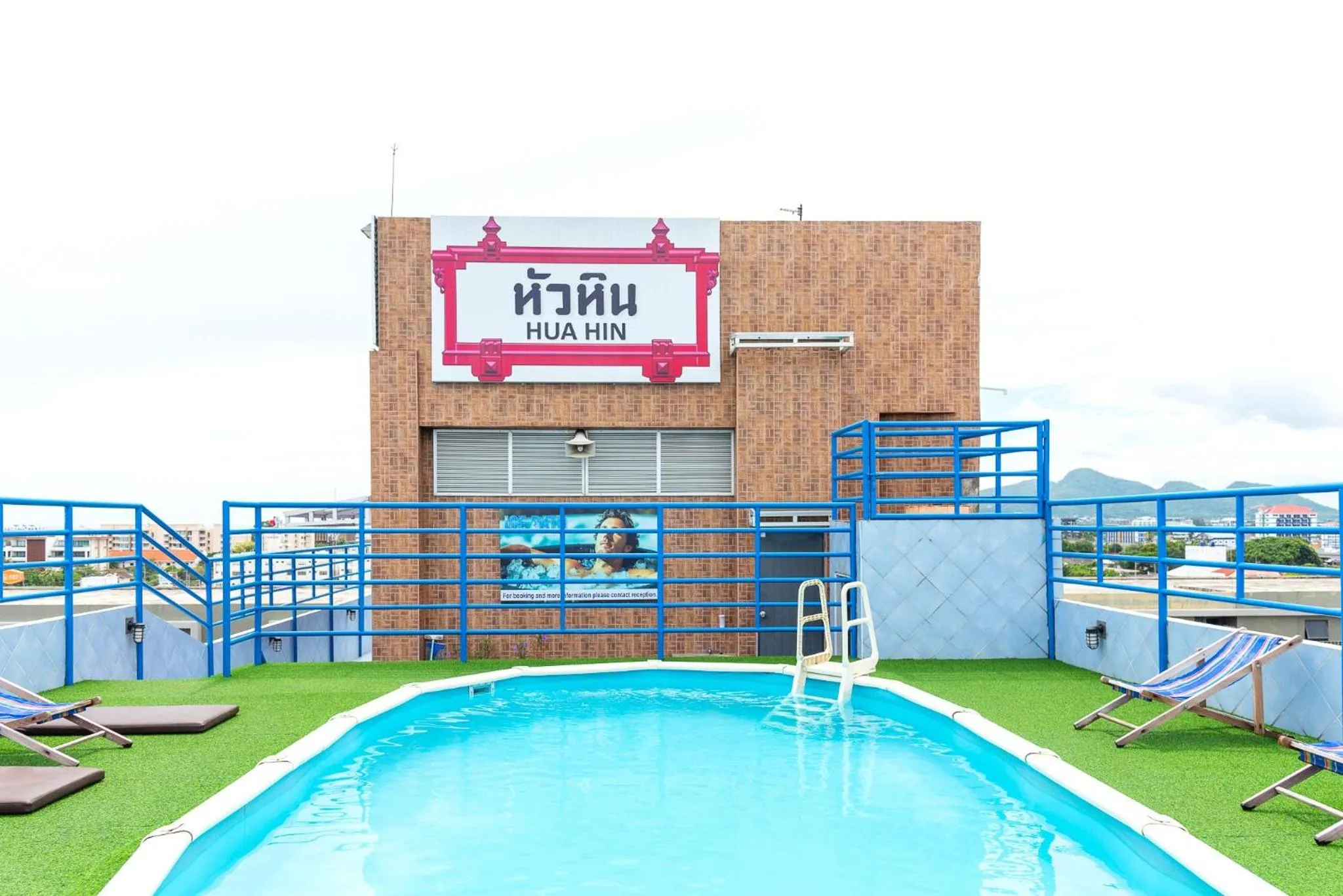 Pool view in Hua Hin Loft