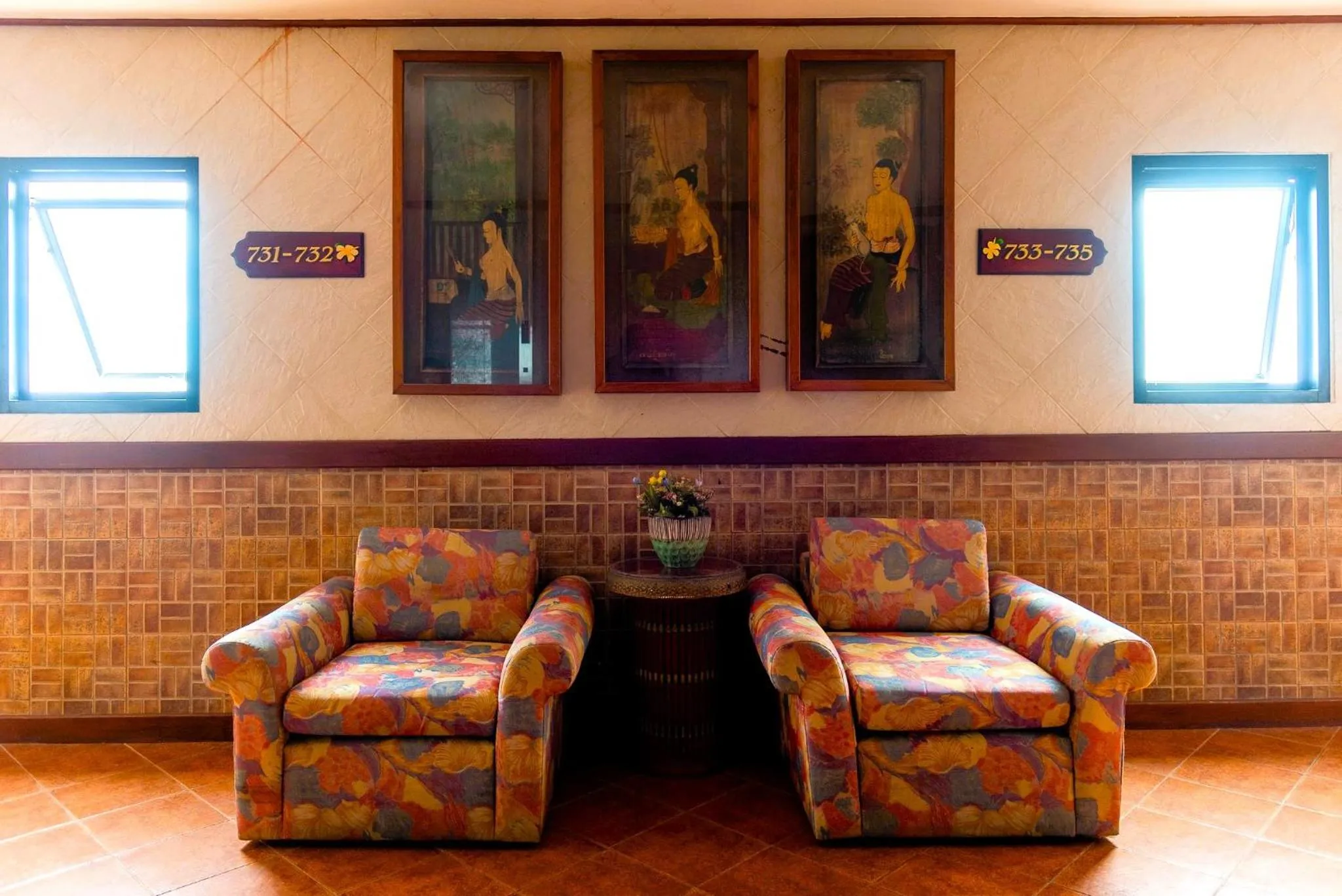 Seating area in Hua Hin Loft