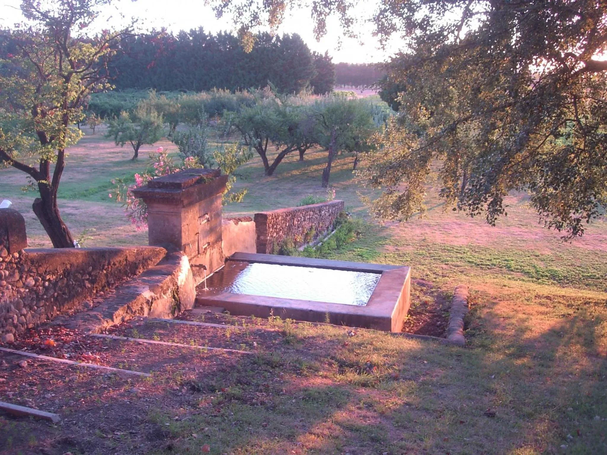 Garden view in Domaine de Lamartine
