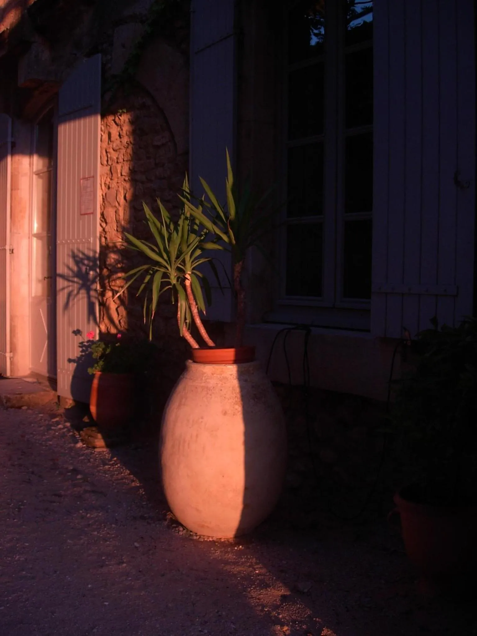 Garden view in Domaine de Lamartine