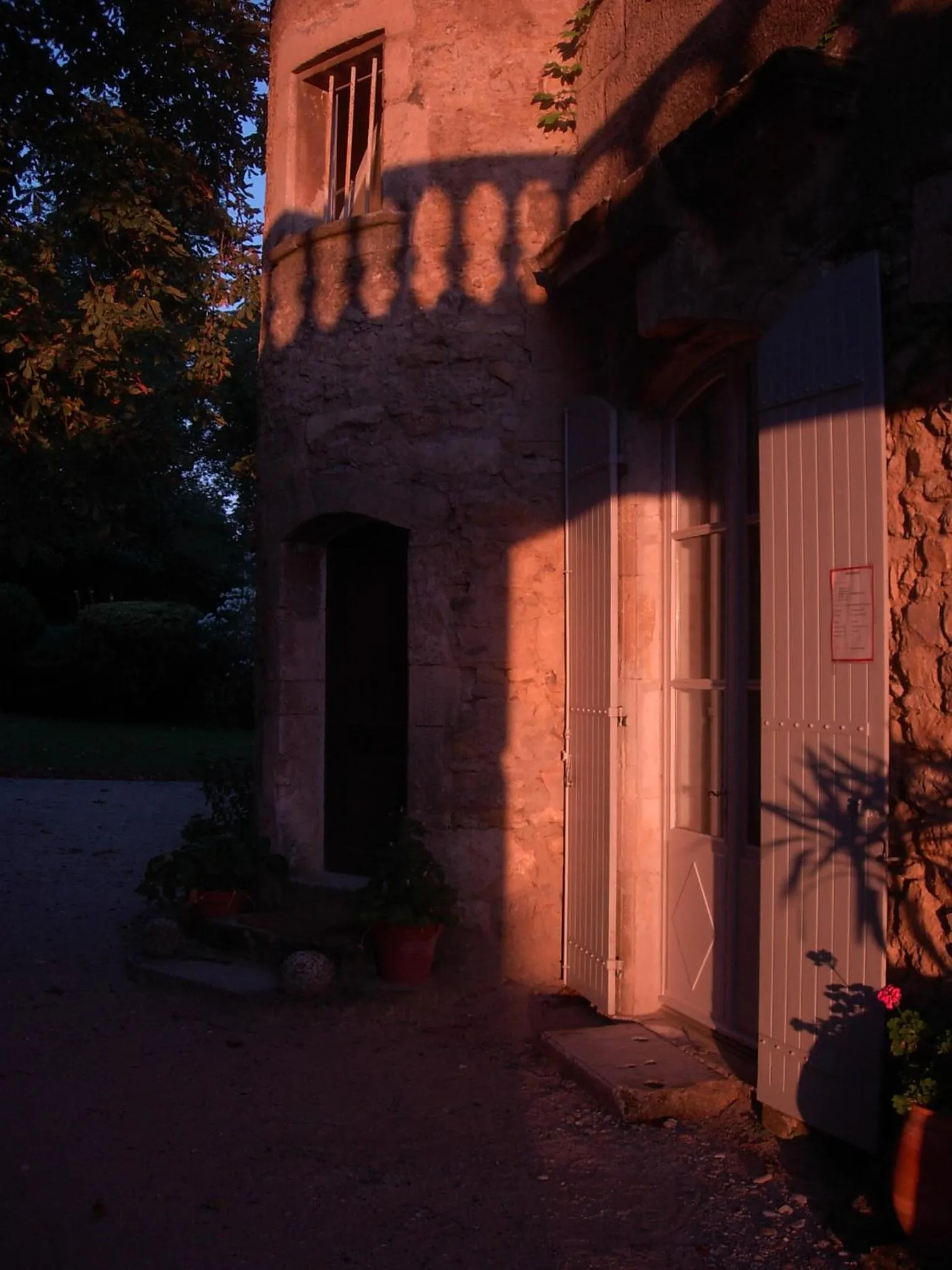 Facade/entrance in Domaine de Lamartine