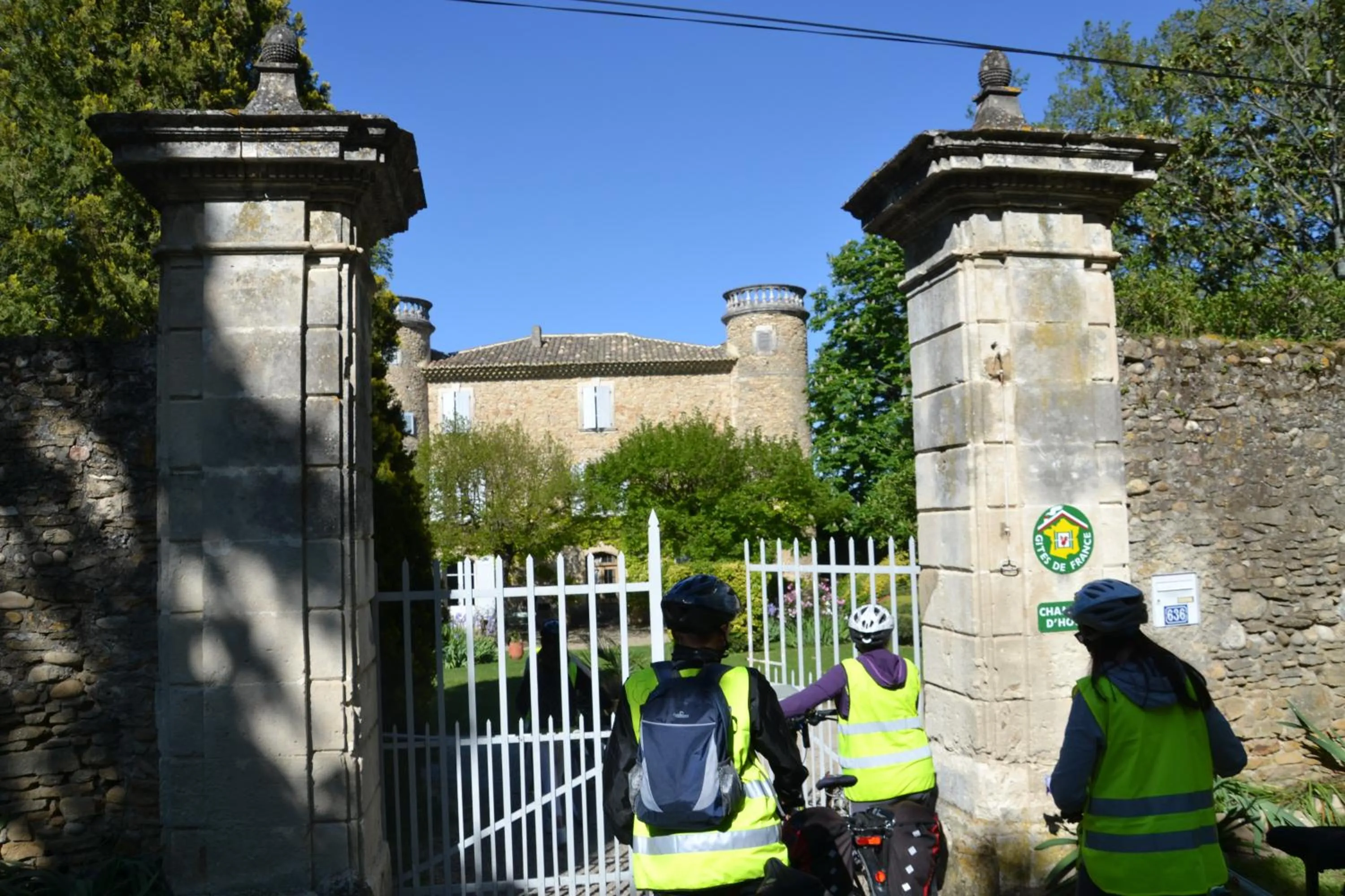 Facade/entrance in Domaine de Lamartine