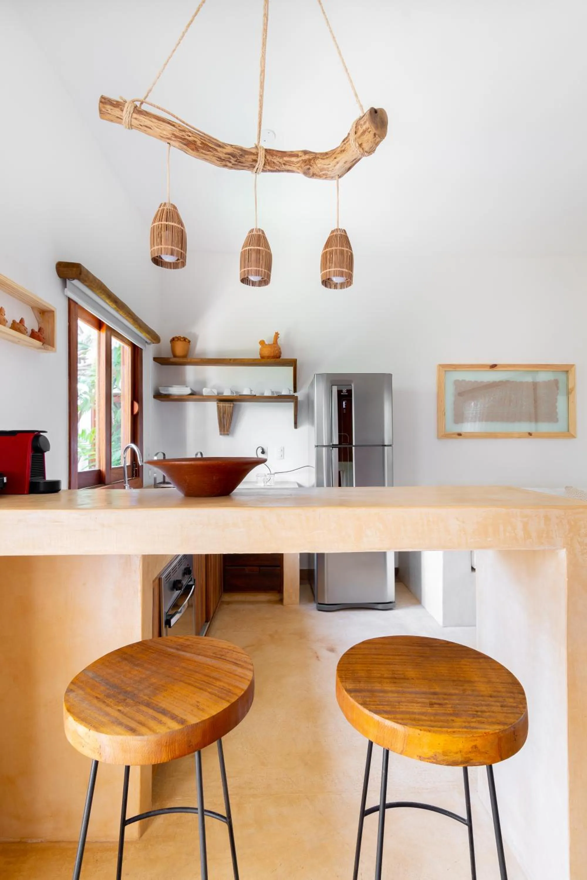 Kitchen or kitchenette in CasaLô Hotel
