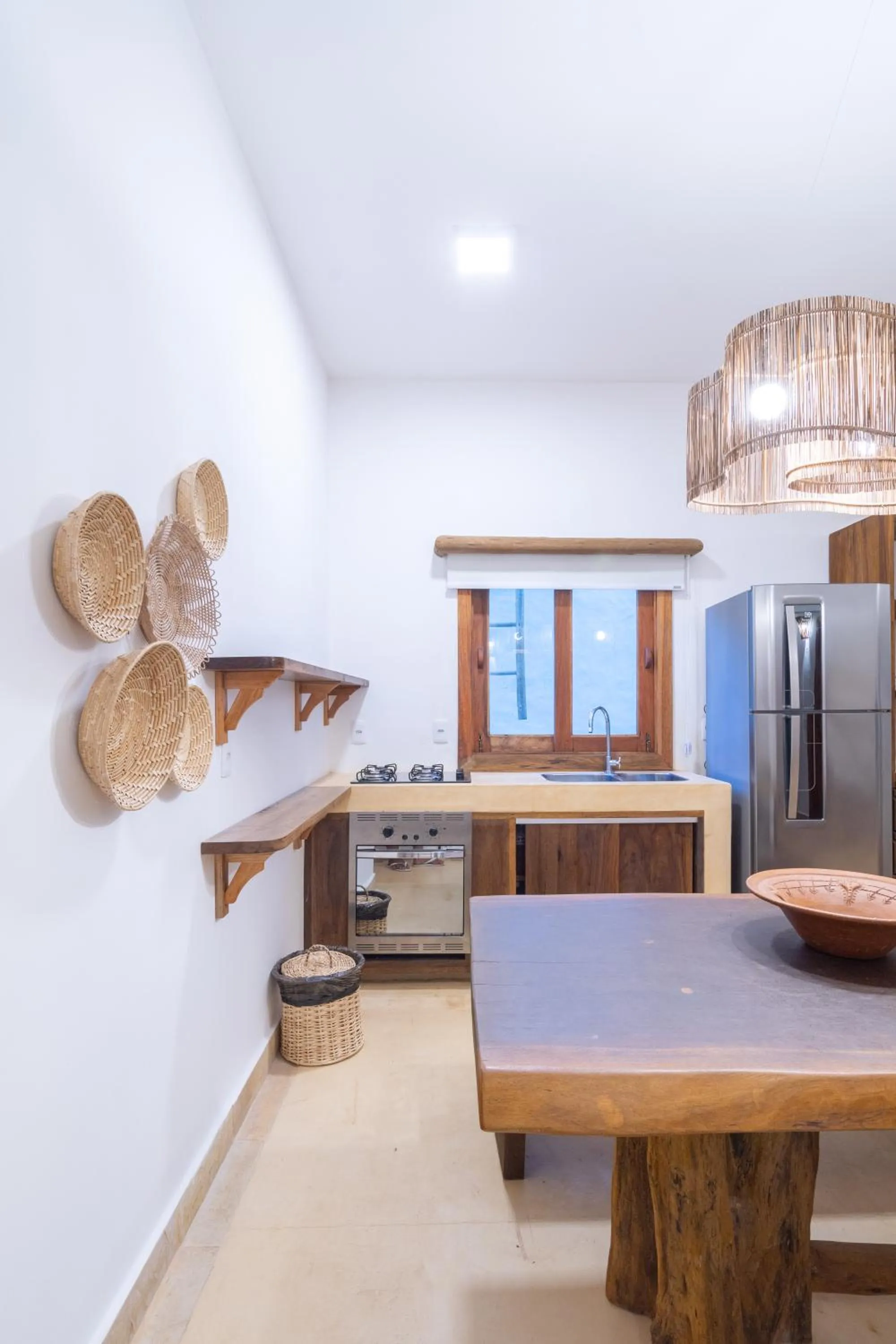 Kitchen or kitchenette in CasaLô Hotel