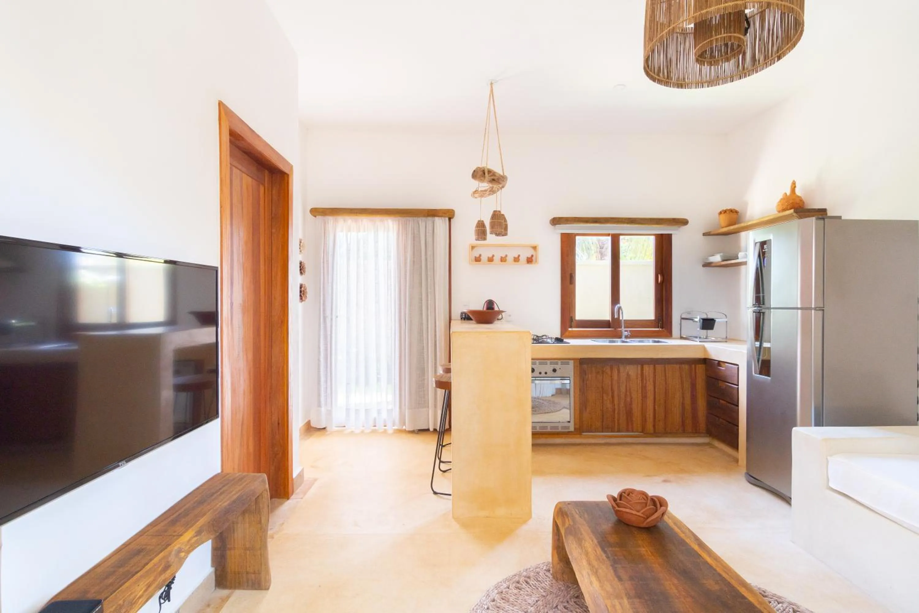 Kitchen or kitchenette in CasaLô Hotel