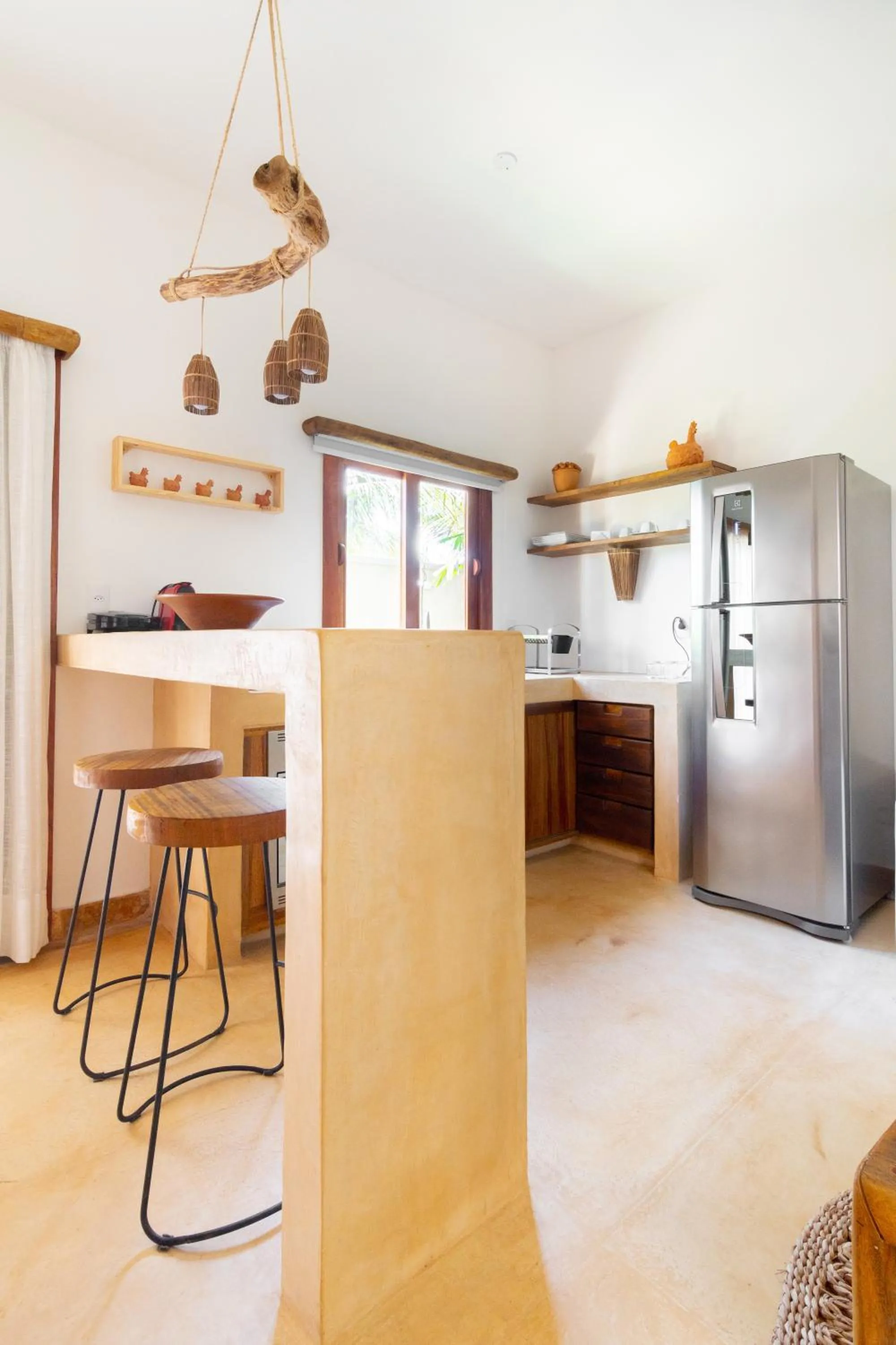 Kitchen or kitchenette in CasaLô Hotel