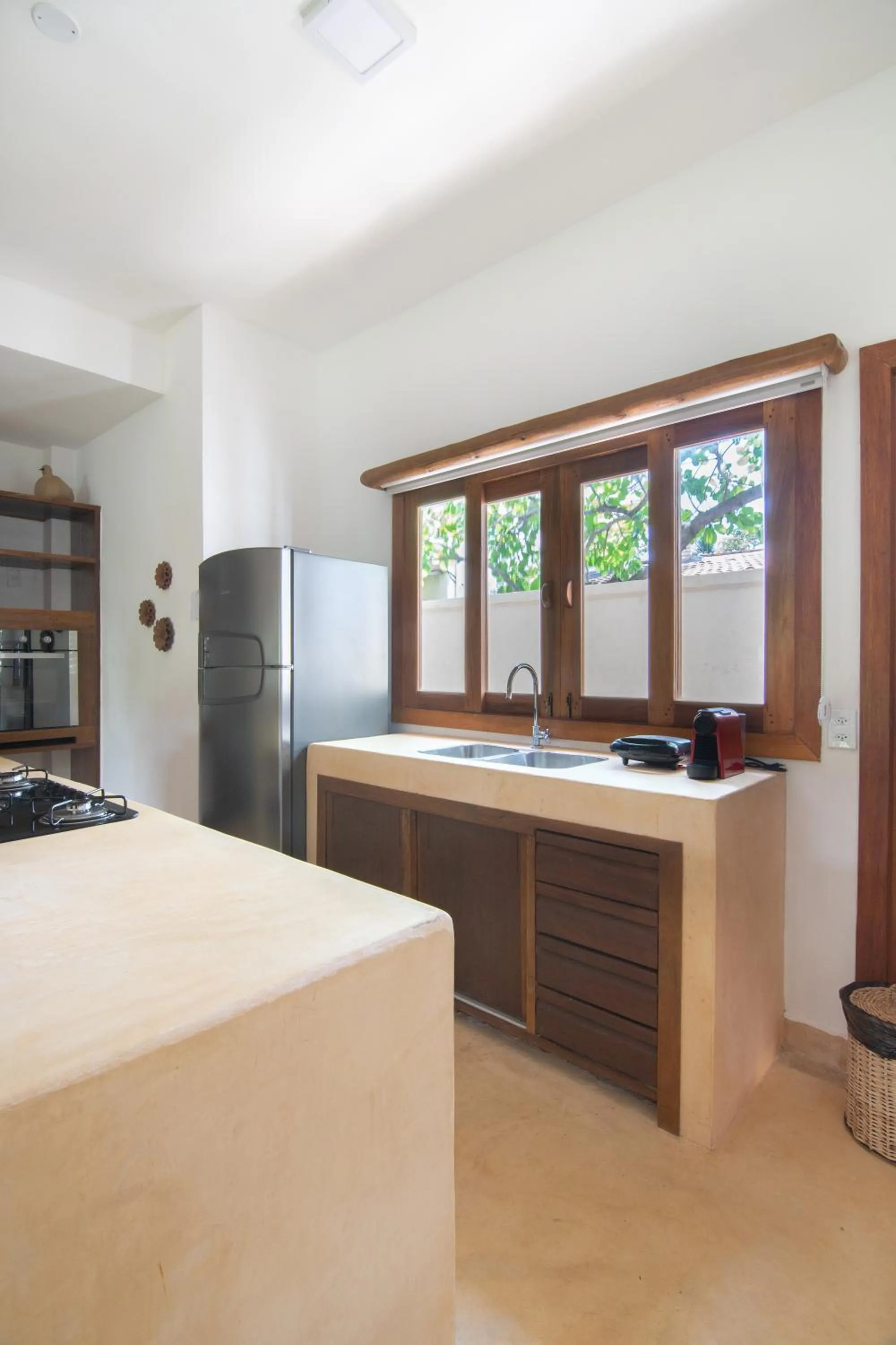 Kitchen or kitchenette in CasaLô Hotel