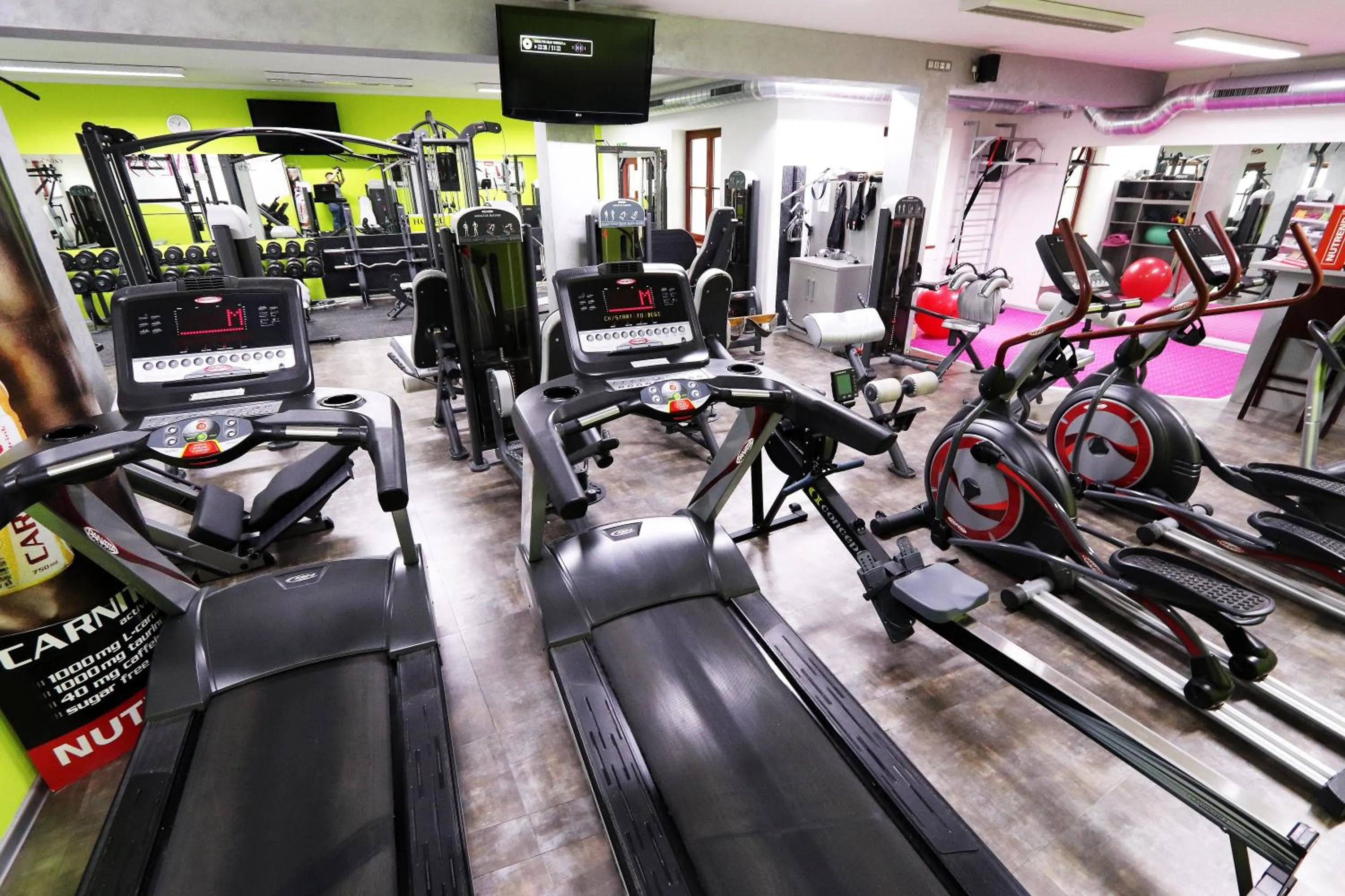 Fitness centre/facilities in Garní Hotel Corona