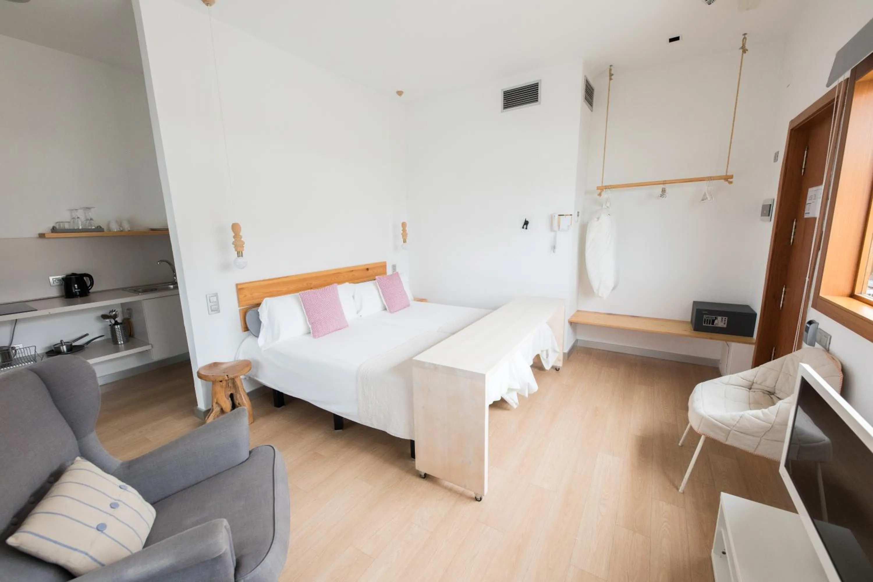 Bed in Hotel Catalina