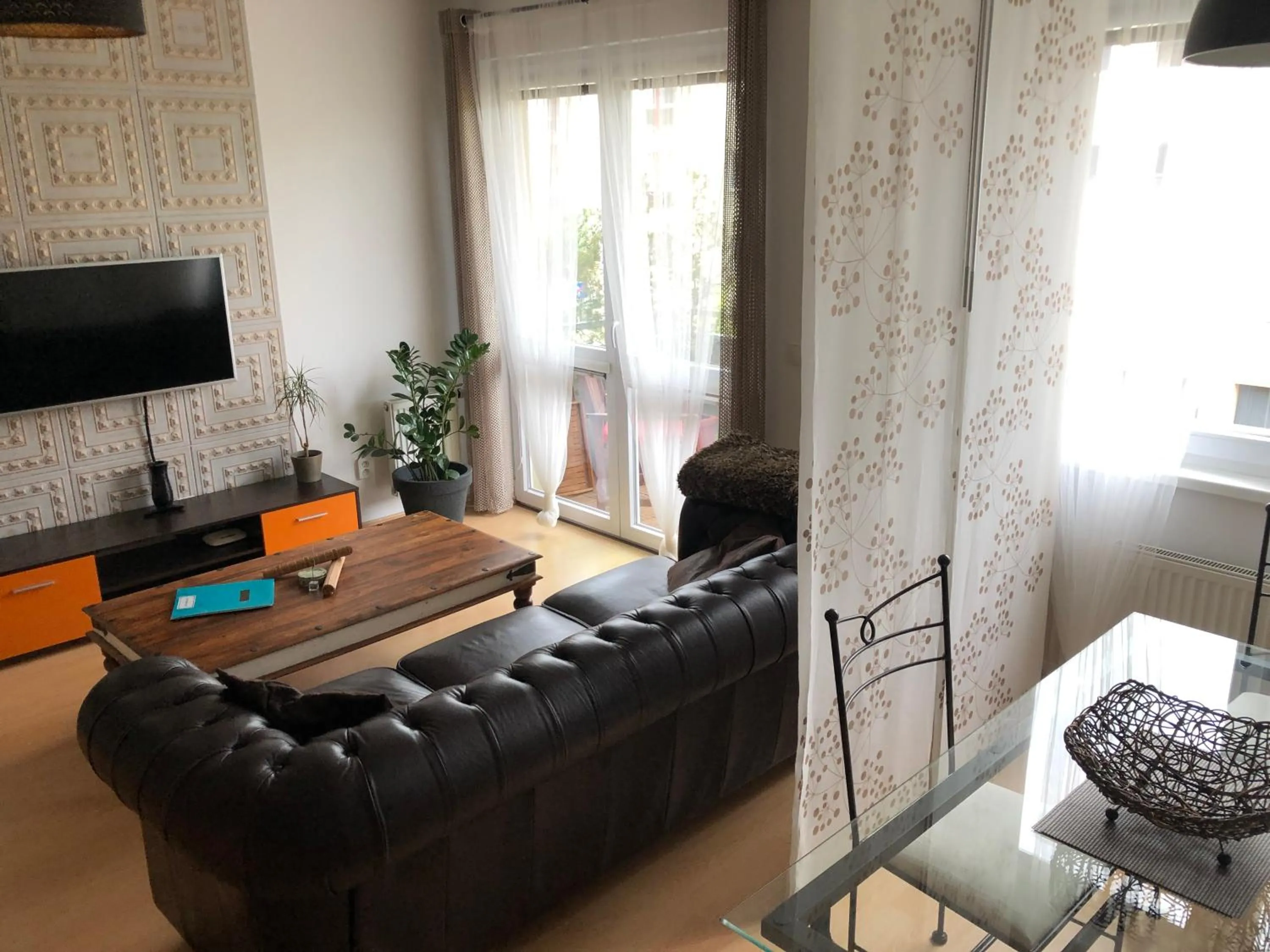 Living room in Richie Apartment near Aquapark