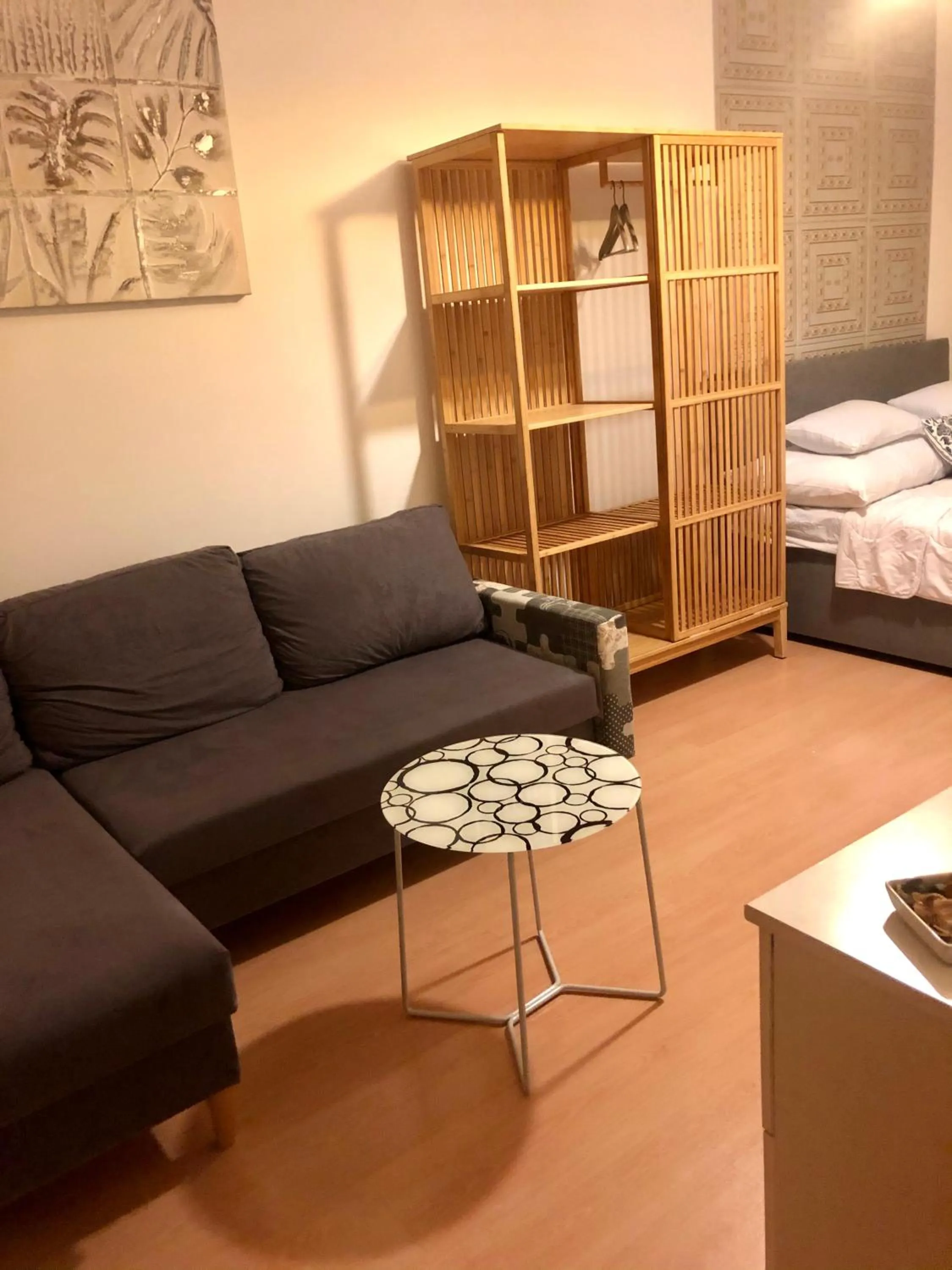 Bedroom, Bed in Richie Apartment near Aquapark