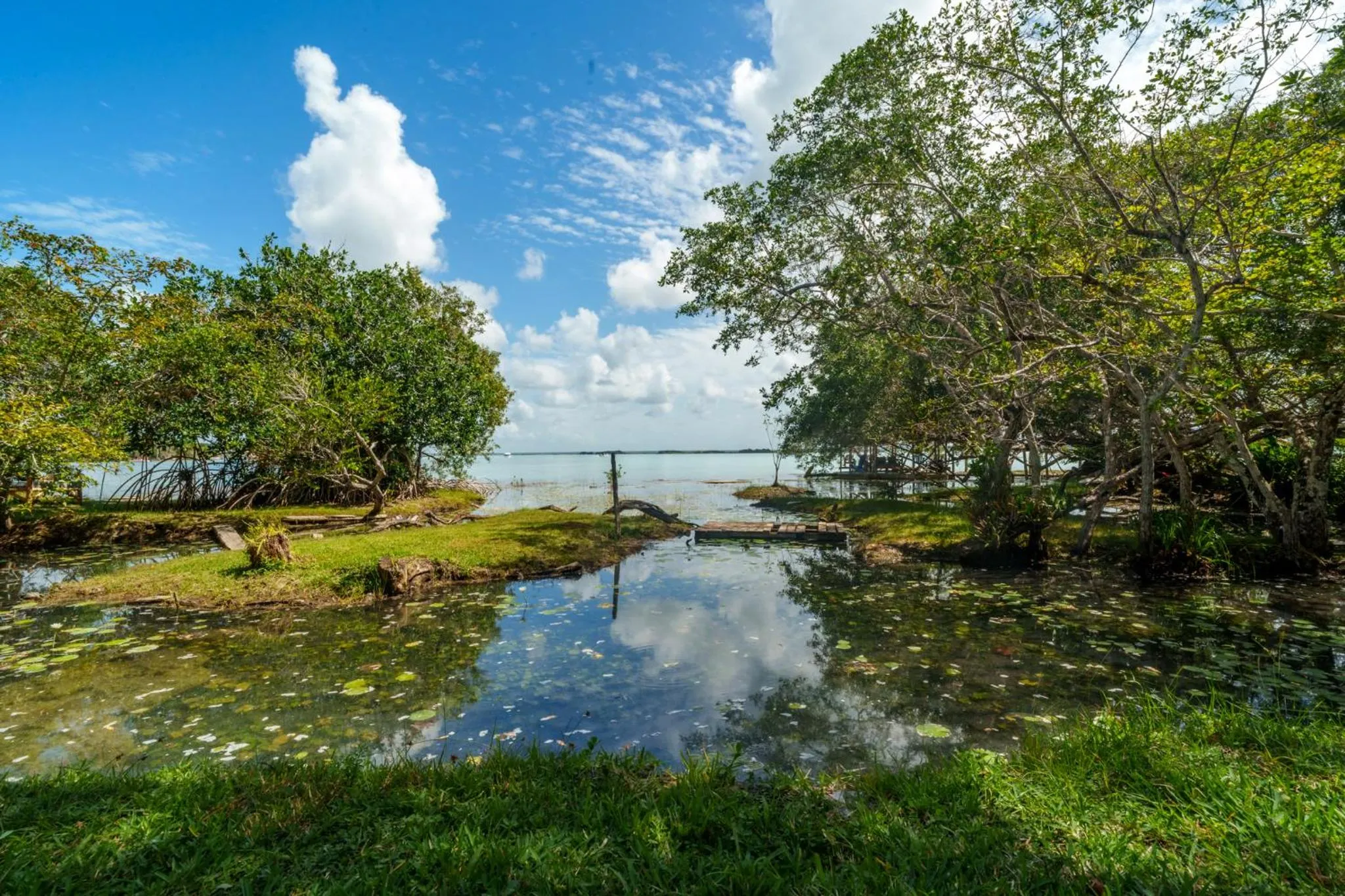Lake view in Azulea Bacalar Hotel & Spa - Lagoon Front