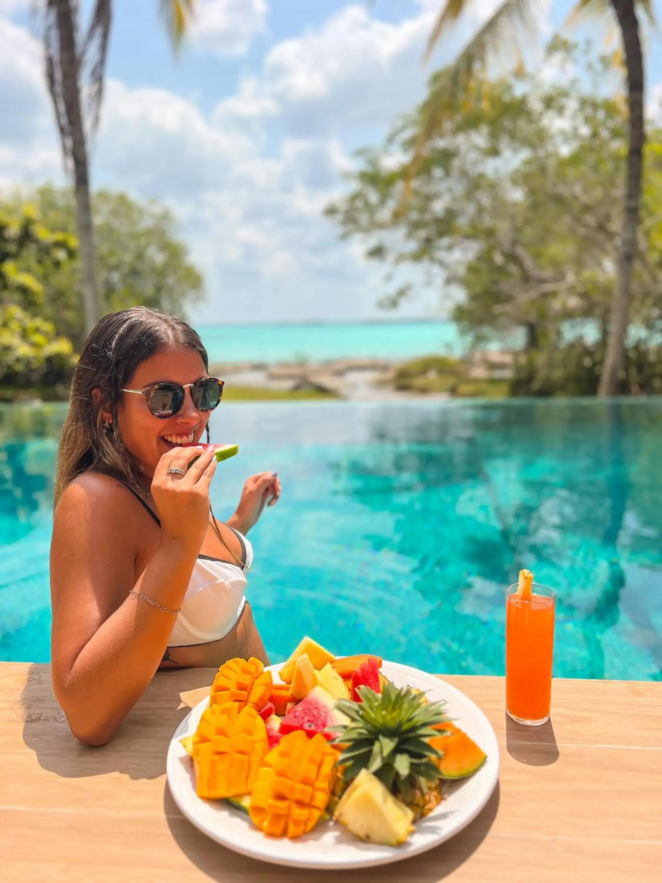 Swimming pool in Azulea Bacalar Hotel & Spa - Lagoon Front Swimming pool in Azulea Bacalar Hotel & Spa - Lagoon Front