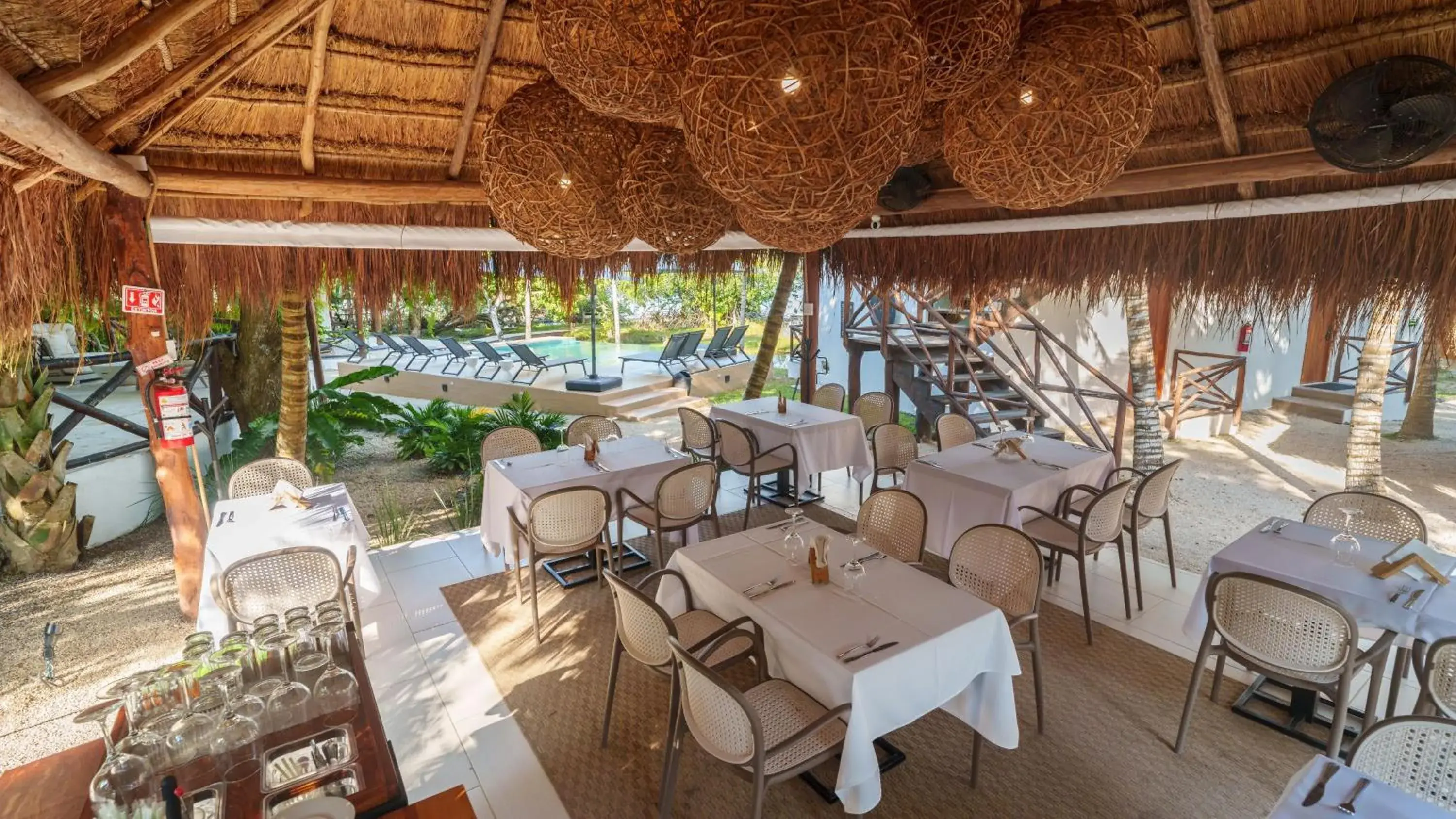 Restaurant/places to eat in Azulea Bacalar Hotel & Spa - Lagoon Front Restaurant/places to eat in Azulea Bacalar Hotel & Spa - Lagoon Front