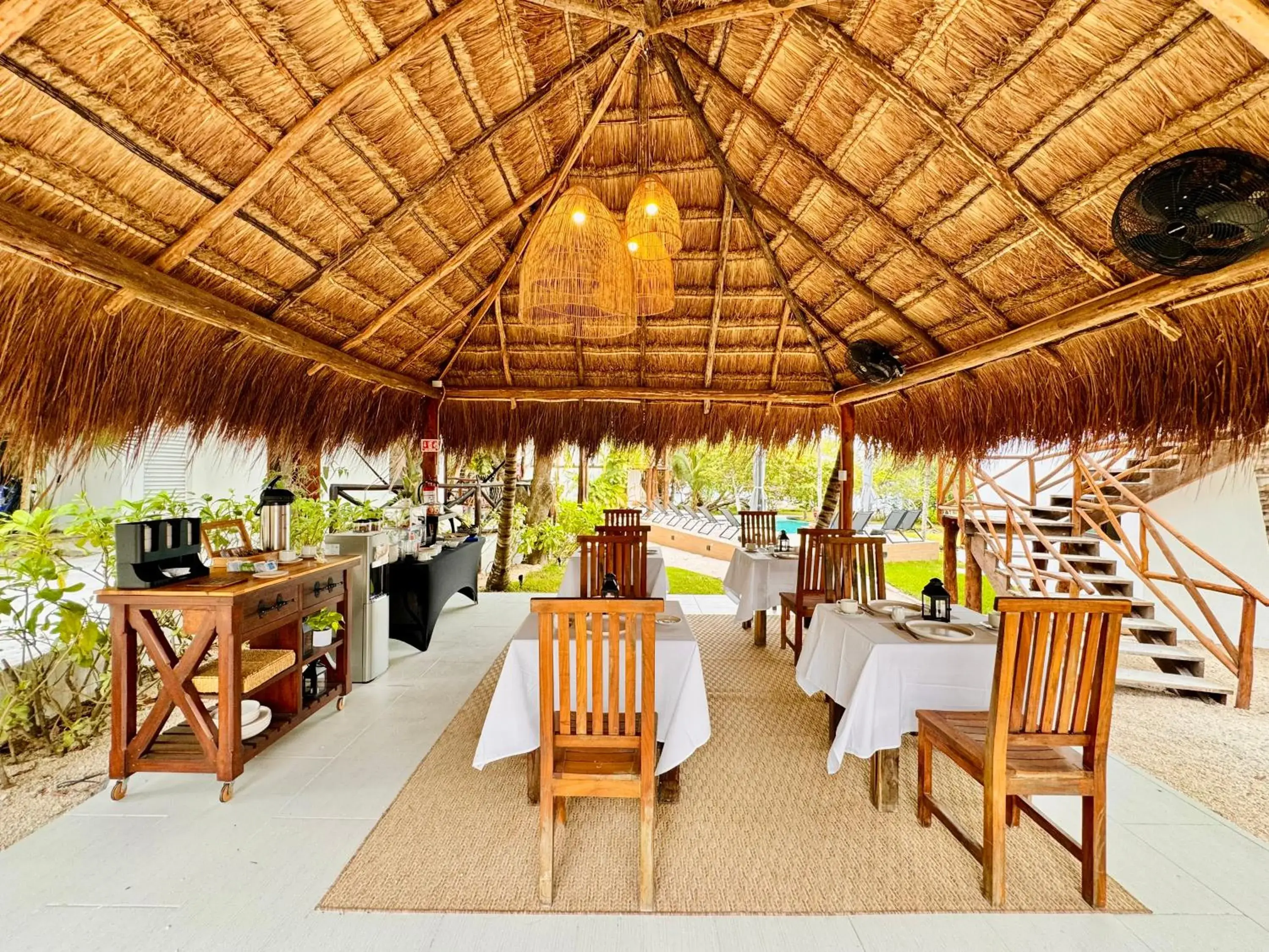 Restaurant/places to eat in Azulea Bacalar Hotel & Spa - Lagoon Front Restaurant/places to eat in Azulea Bacalar Hotel & Spa - Lagoon Front