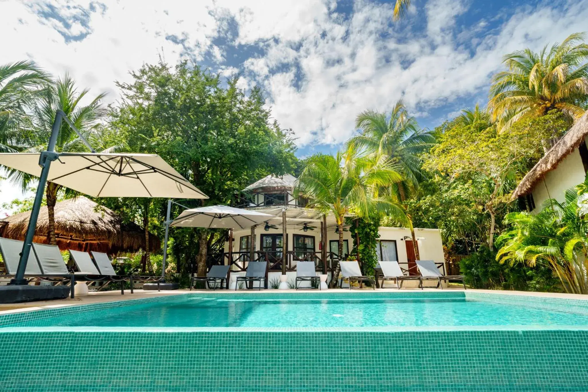 Swimming pool in Azulea Bacalar Hotel & Spa - Lagoon Front Swimming pool in Azulea Bacalar Hotel & Spa - Lagoon Front