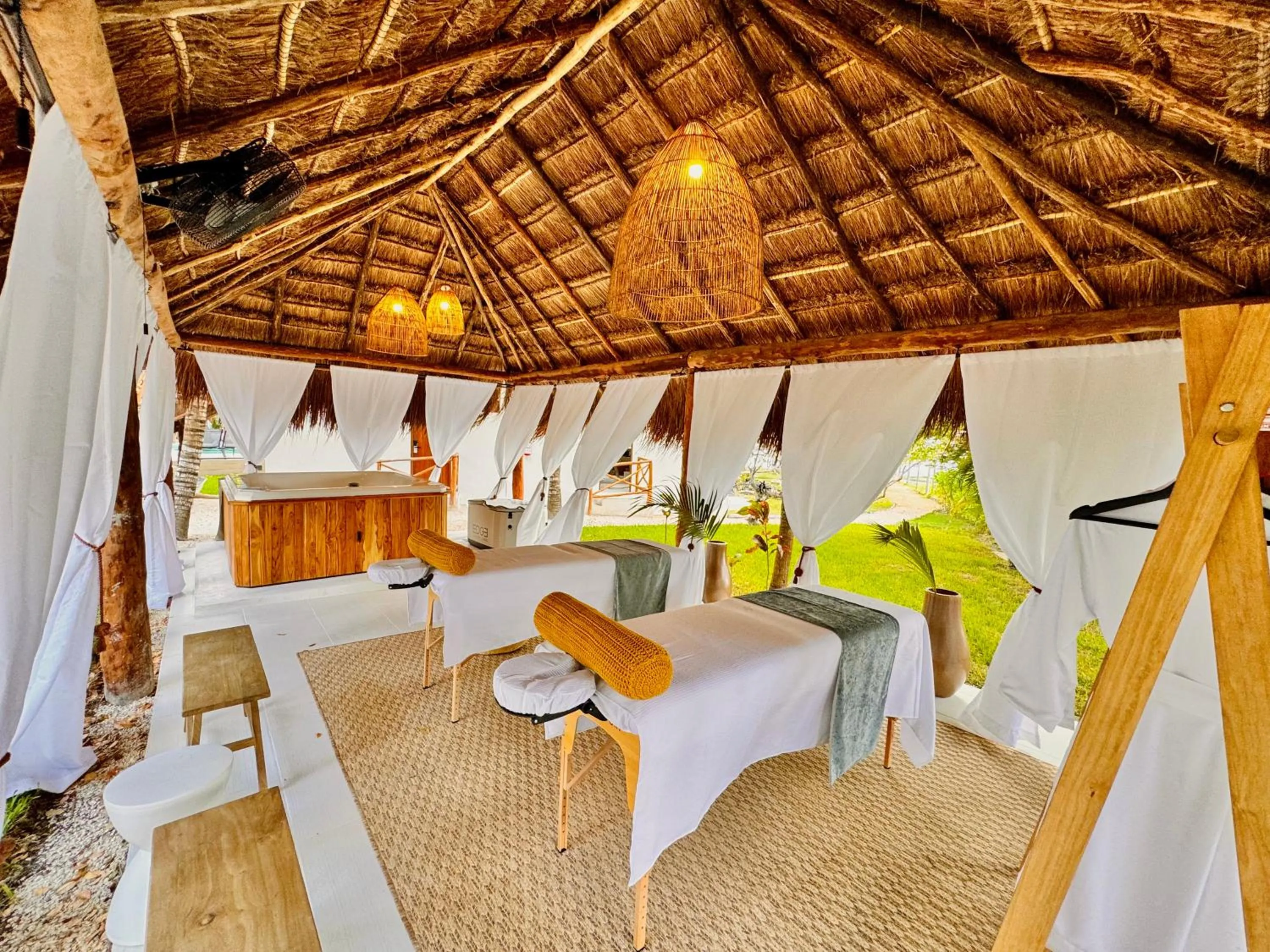 Hot Tub in Azulea Bacalar Hotel & Spa - Lagoon Front