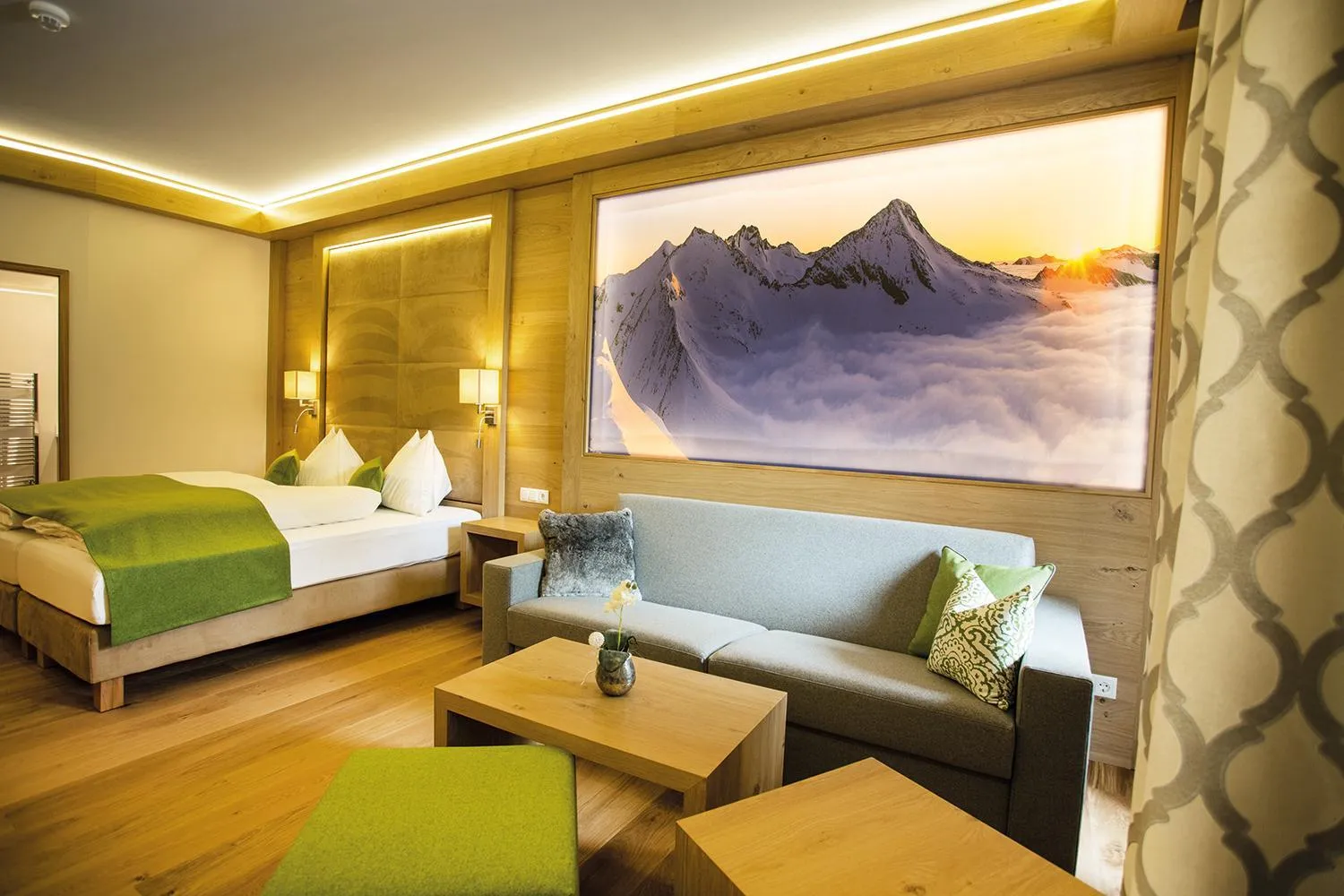 Bed in Hotel Gambswirt