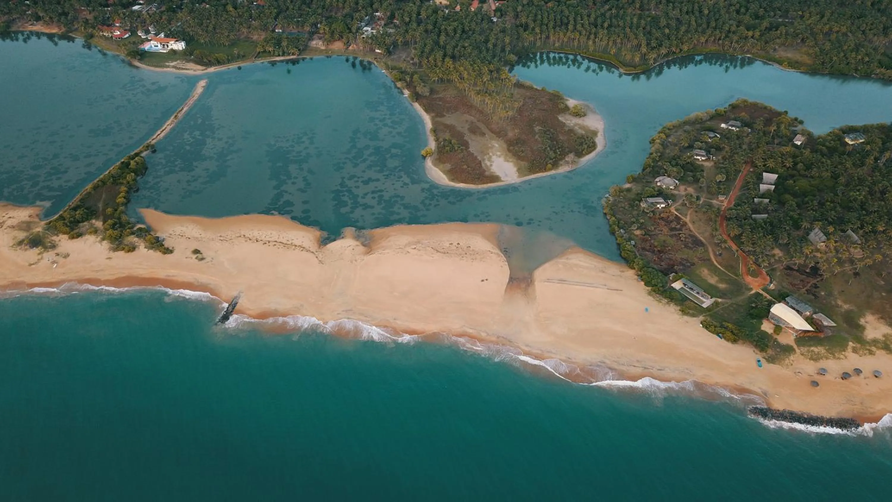 Bird's eye view in Elements Beach & Nature Resort