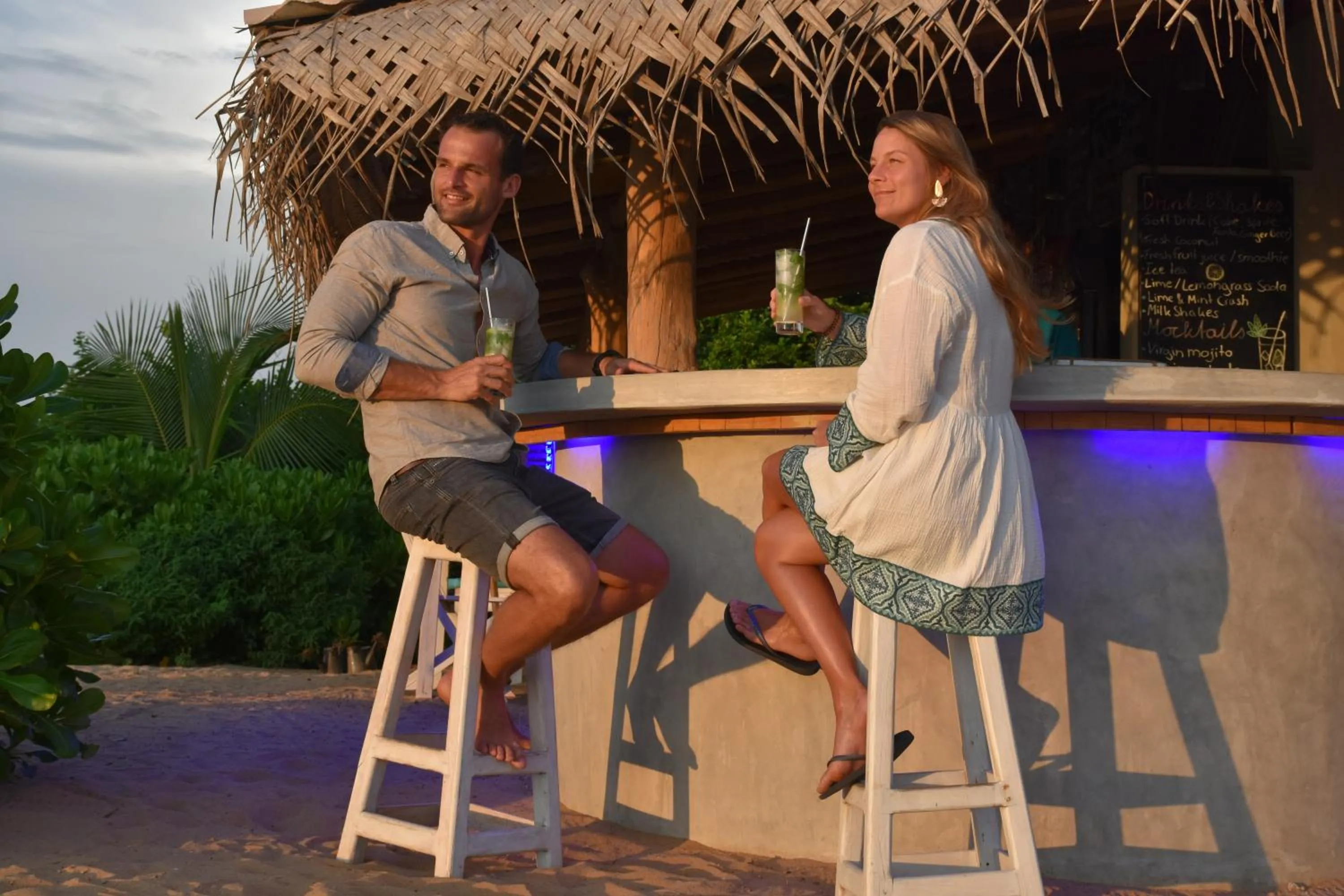 People in Elements Beach & Nature Resort