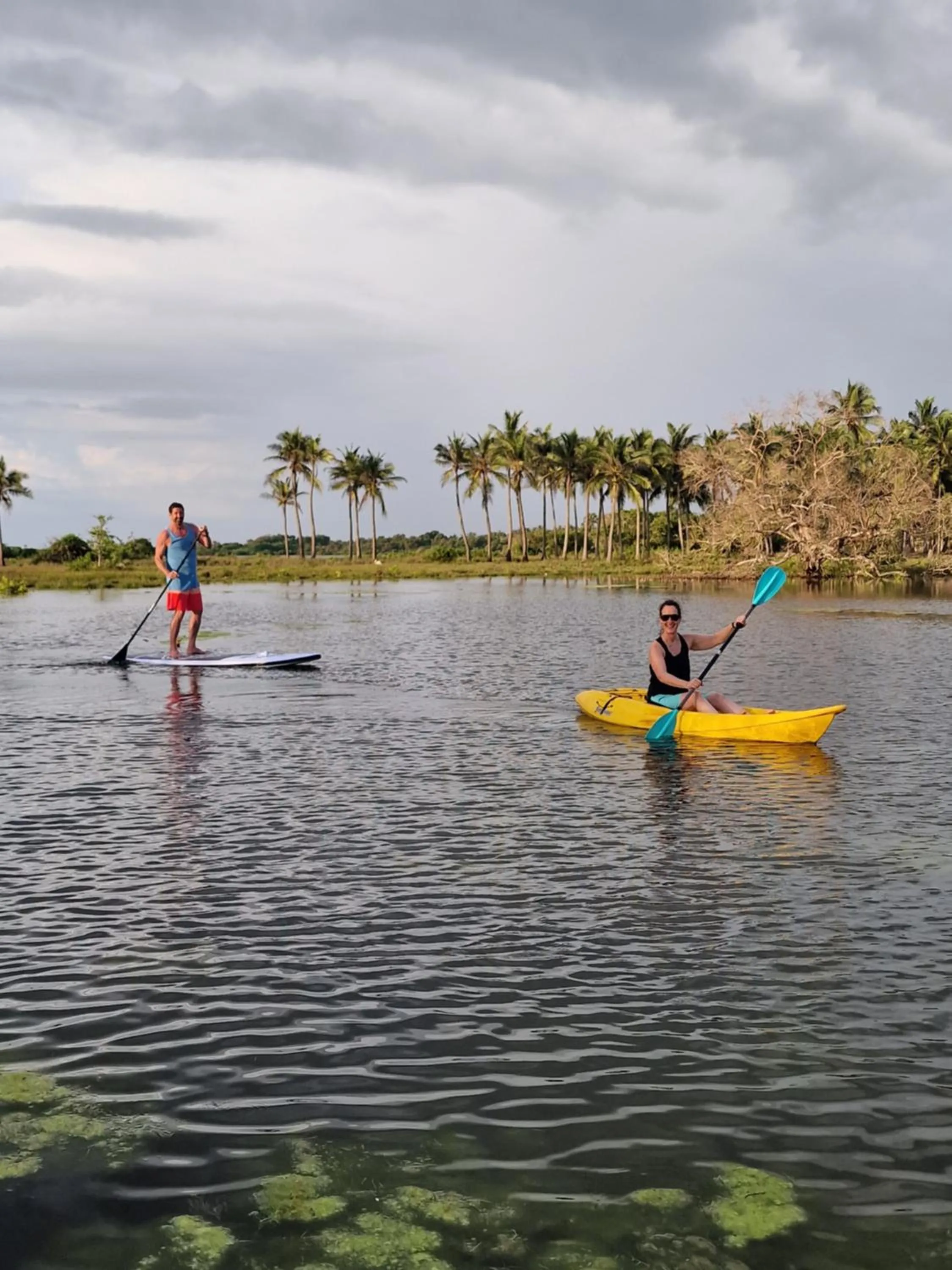 Canoeing in Elements Beach & Nature Resort