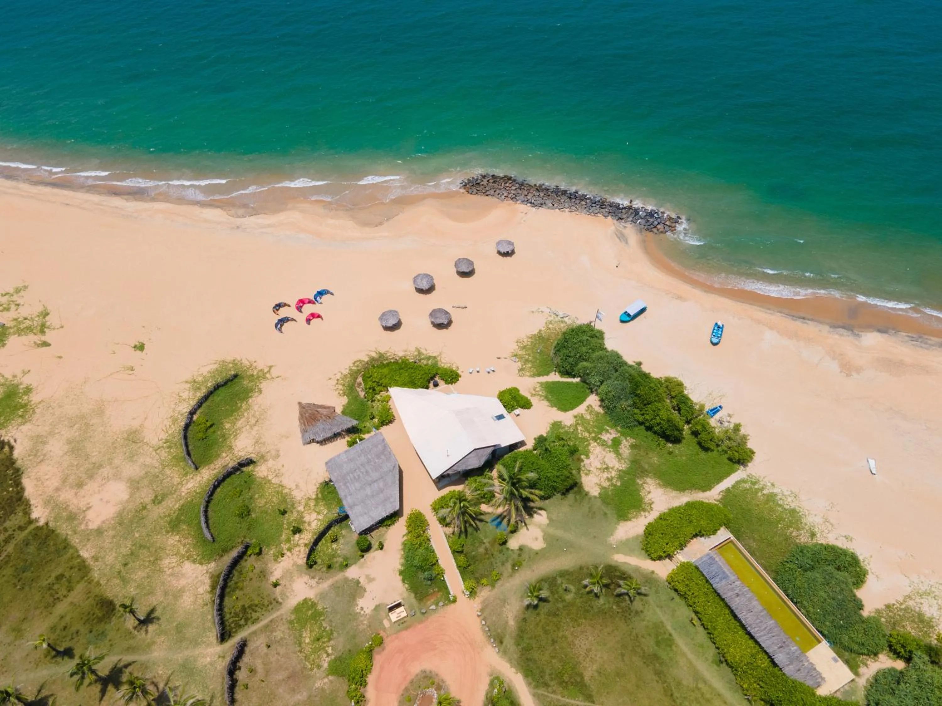 Bird's eye view in Elements Beach & Nature Resort