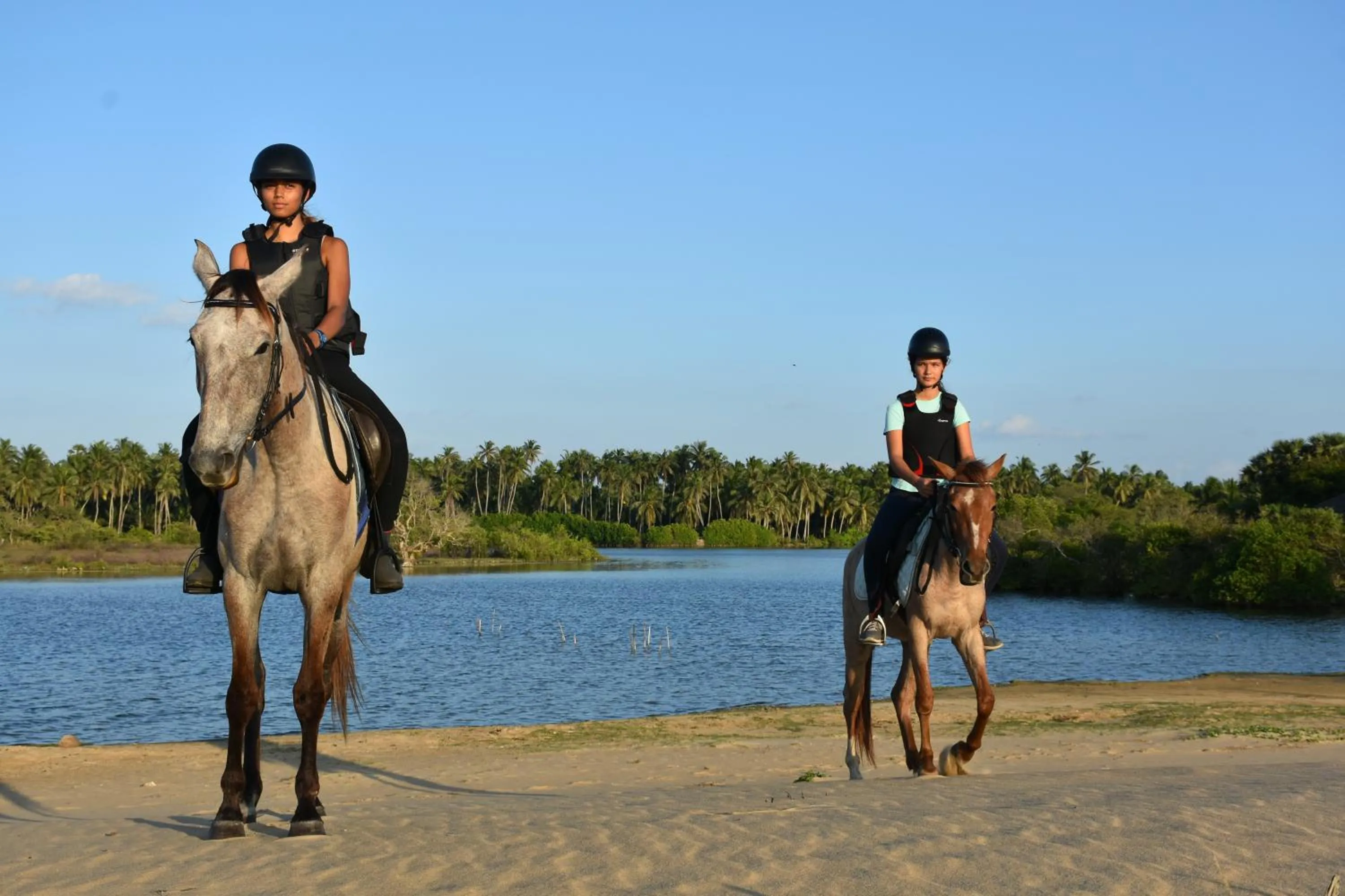 Horse-riding in Elements Beach & Nature Resort