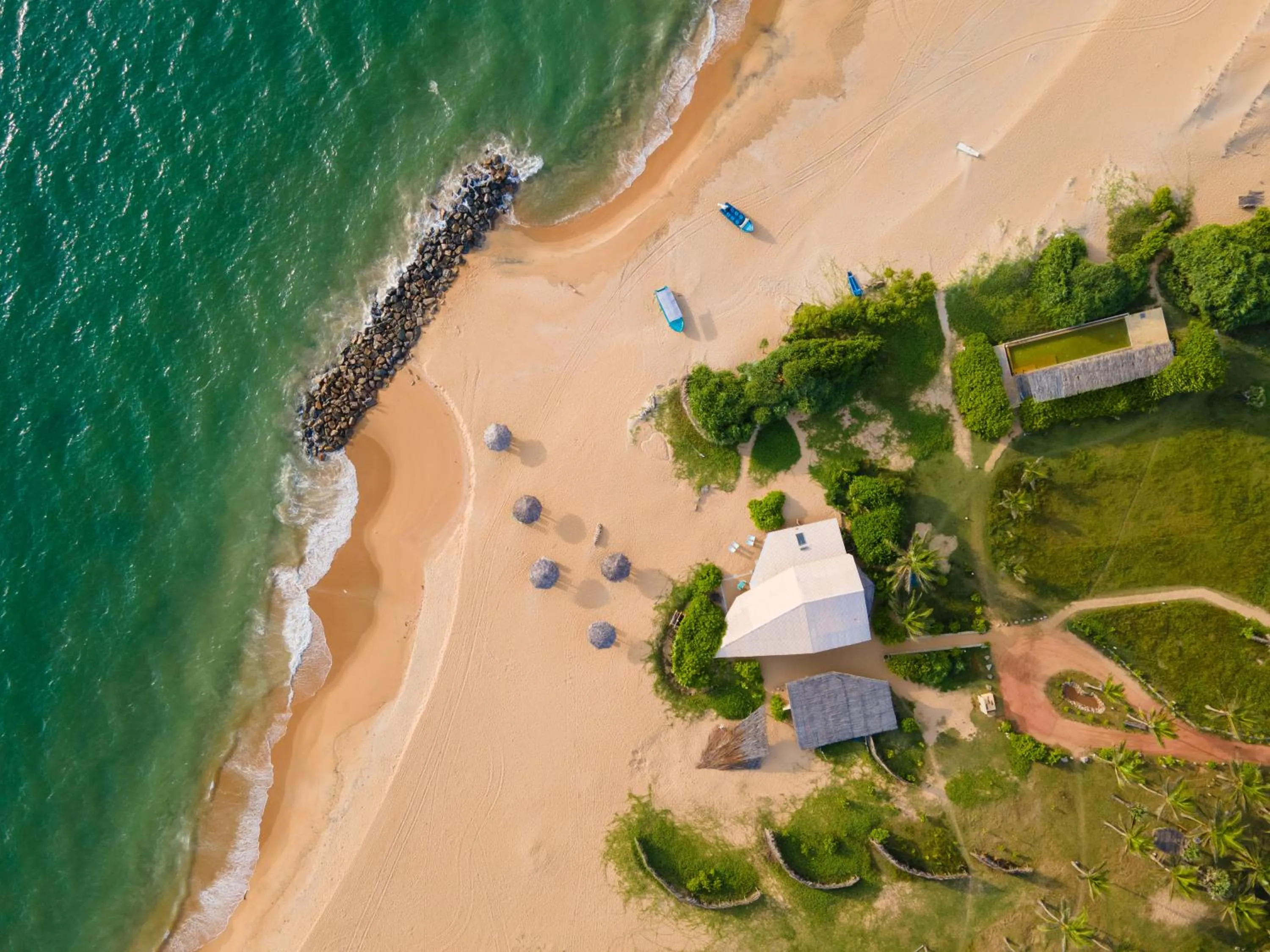 Bird's eye view in Elements Beach & Nature Resort