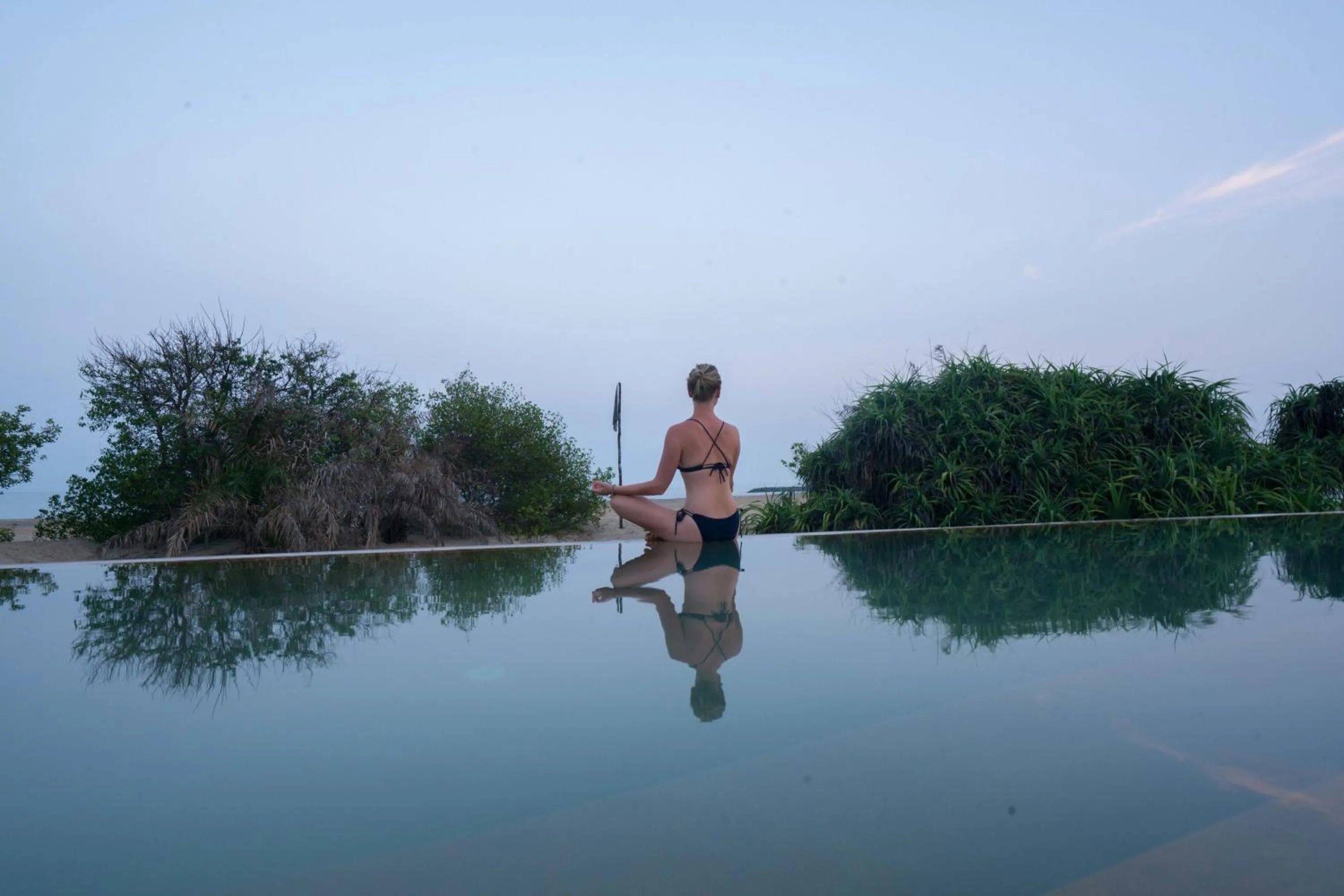 Pool view in Elements Beach & Nature Resort