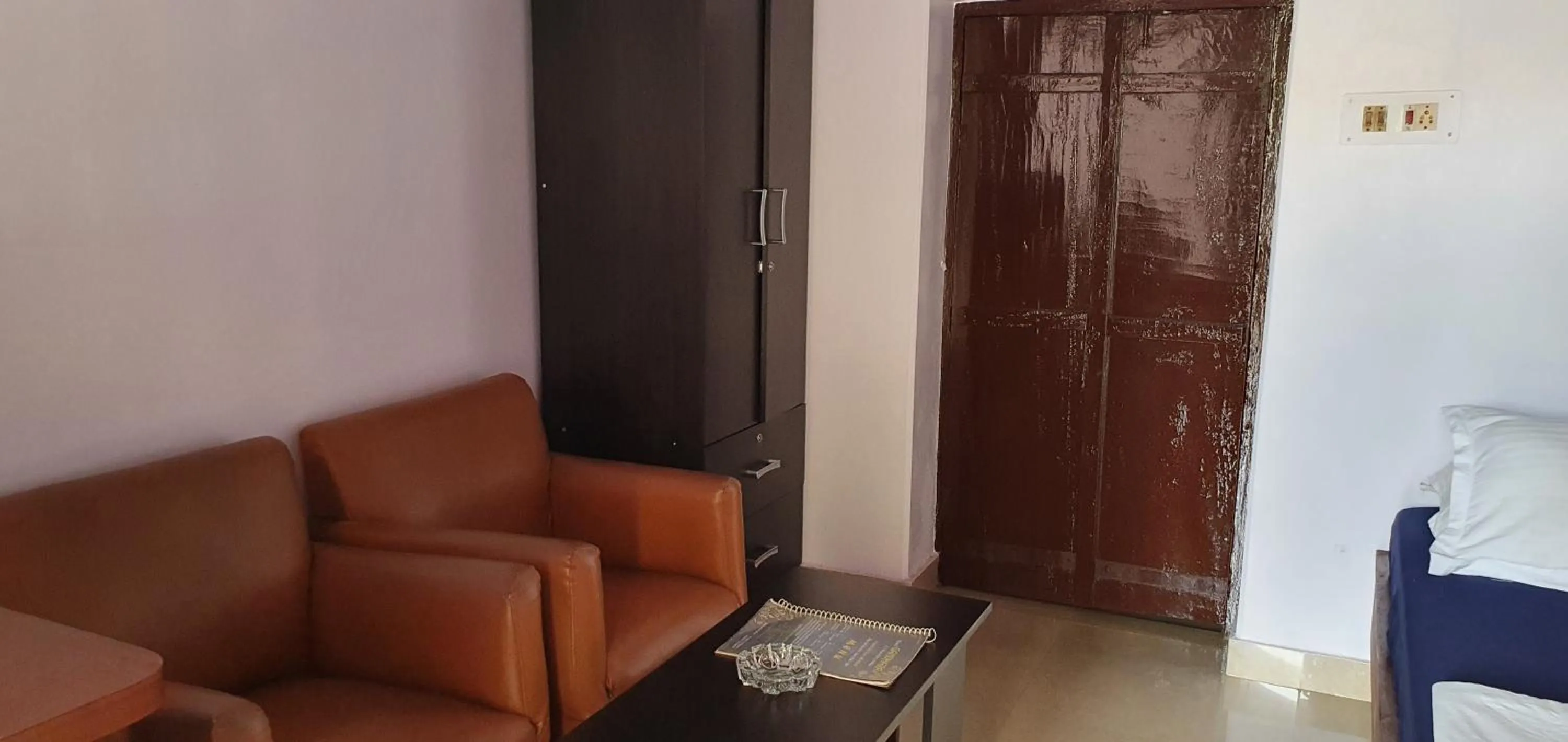 Seating area in Hotel Gandhara