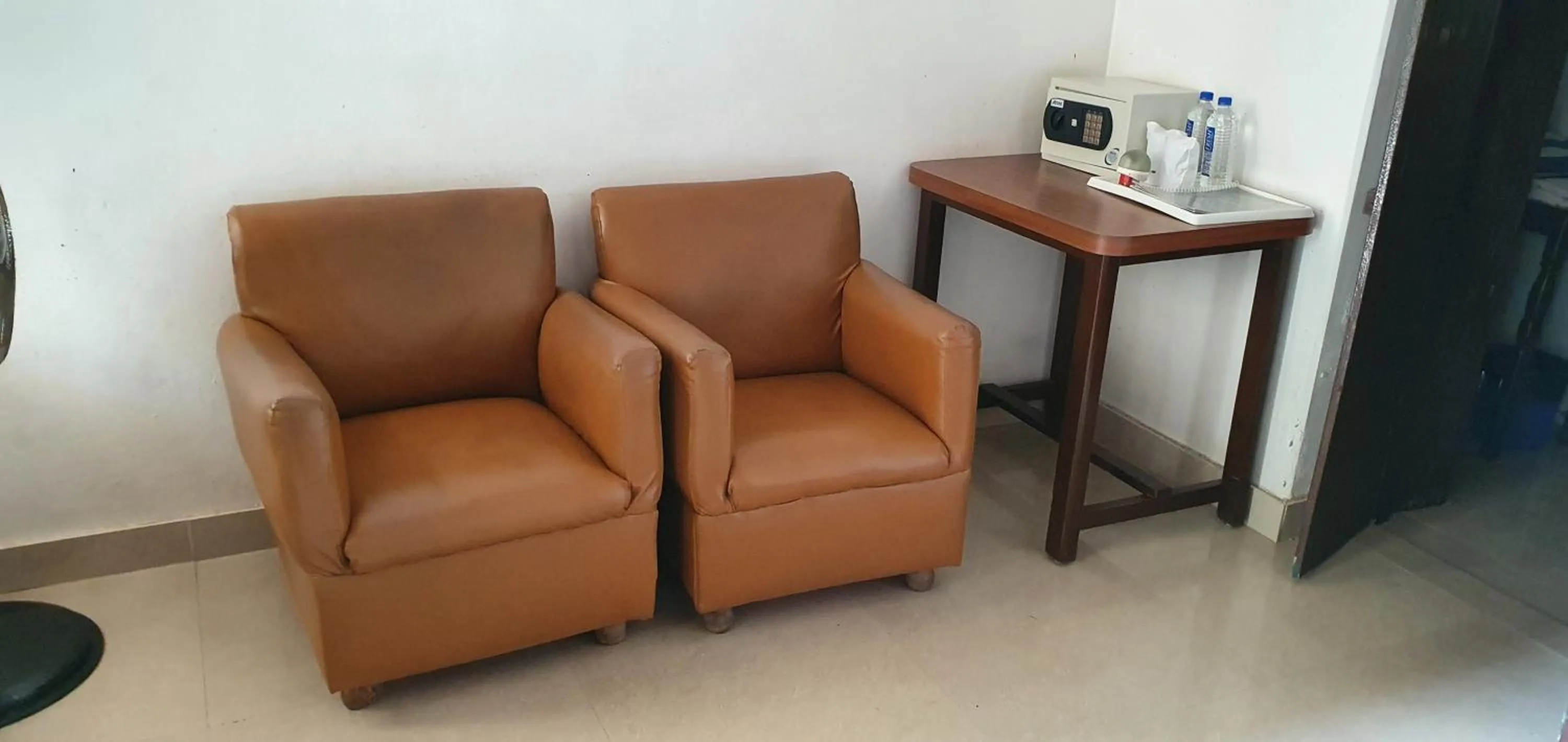 Seating area in Hotel Gandhara