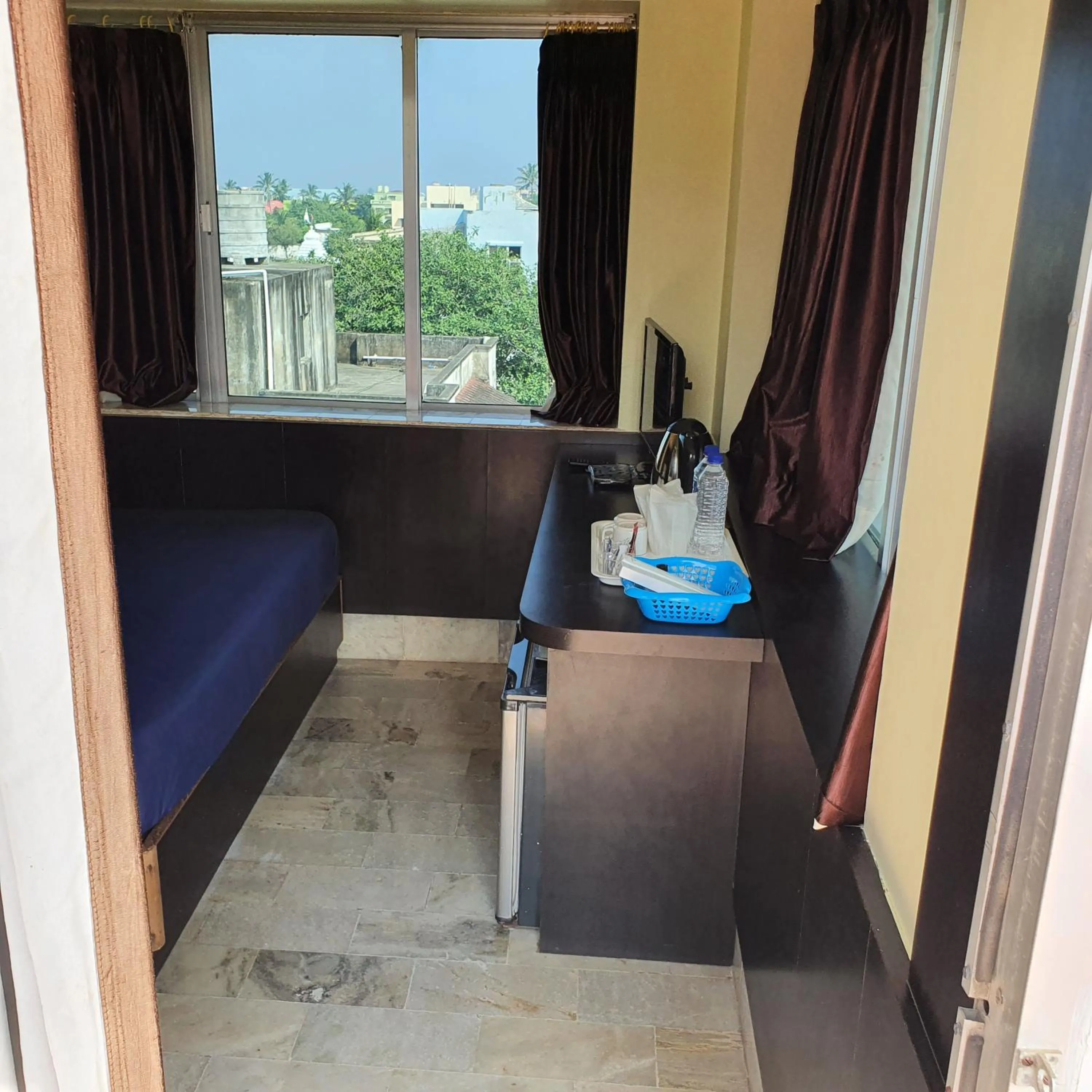 Living room in Hotel Gandhara