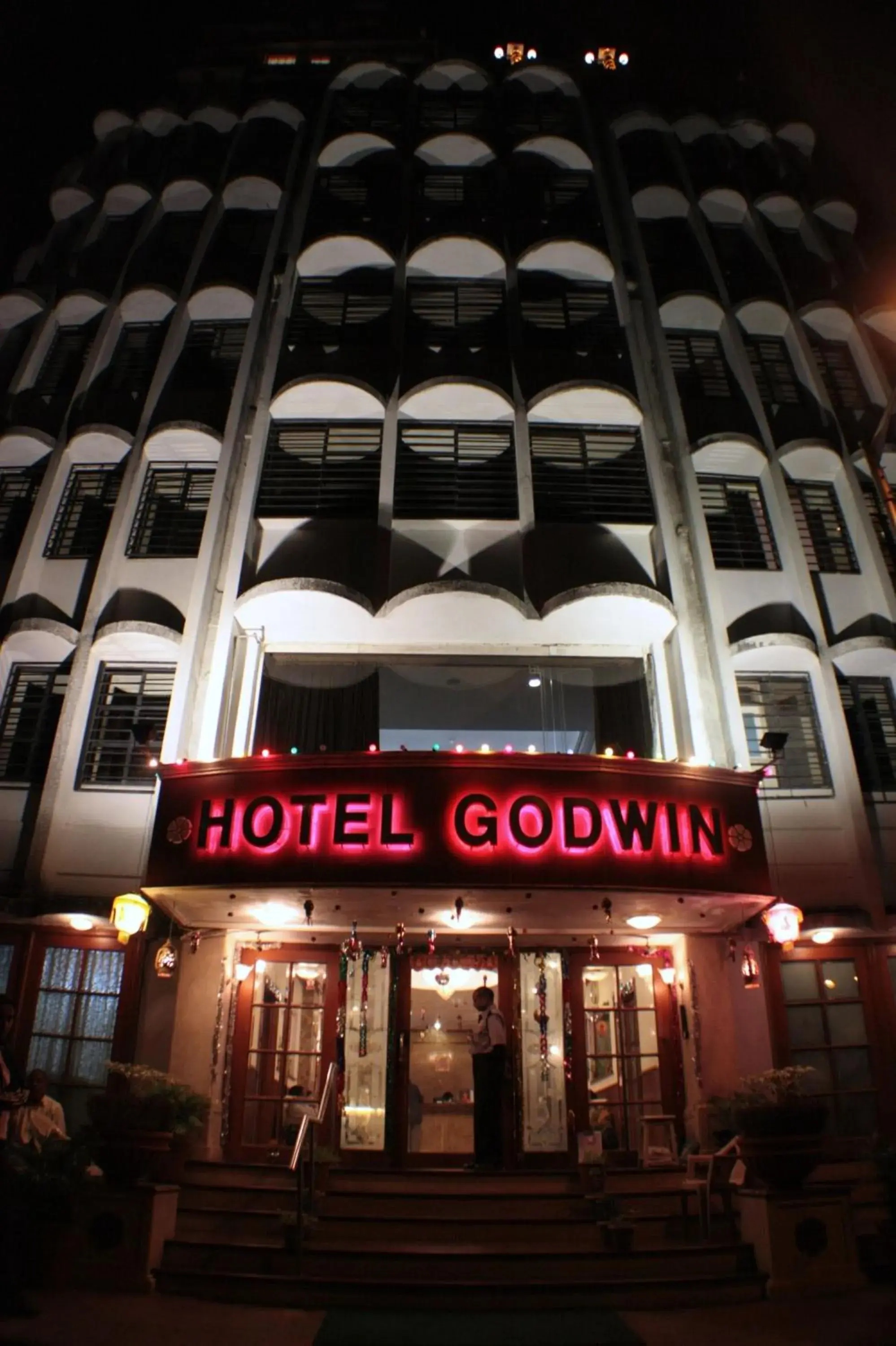 Facade/entrance in Hotel Godwin - Colaba Facade/entrance in Hotel Godwin - Colaba