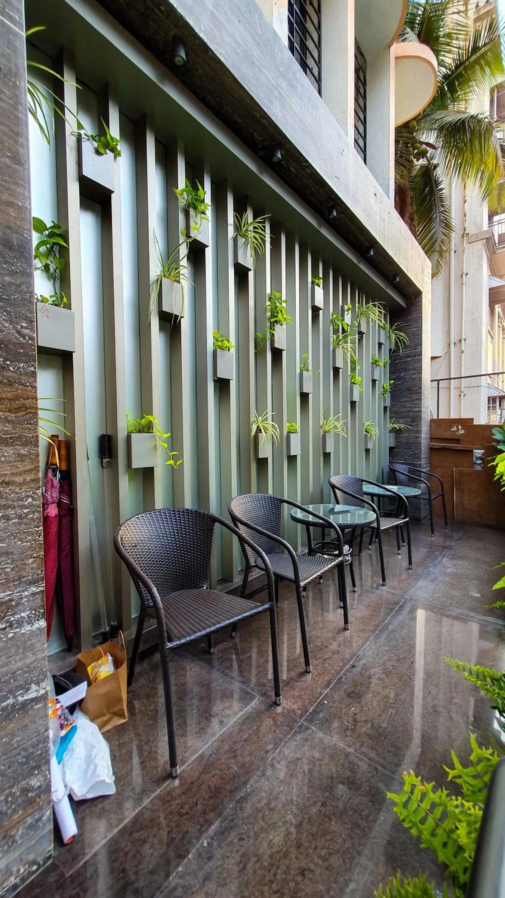 Seating area in Hotel Godwin - Colaba